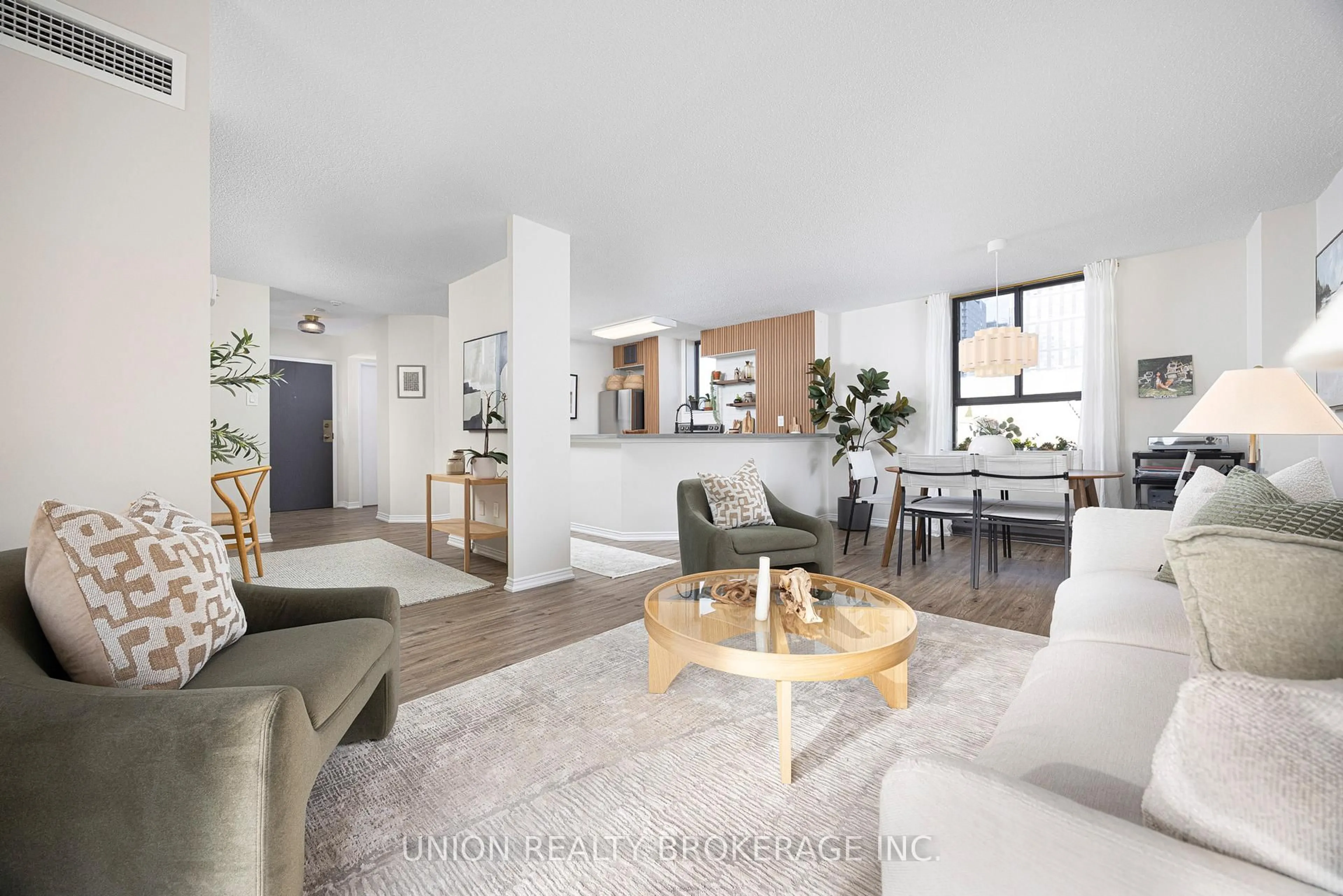 Living room with furniture, unknown for 95 Lombard St #1201, Toronto Ontario M5C 2V3