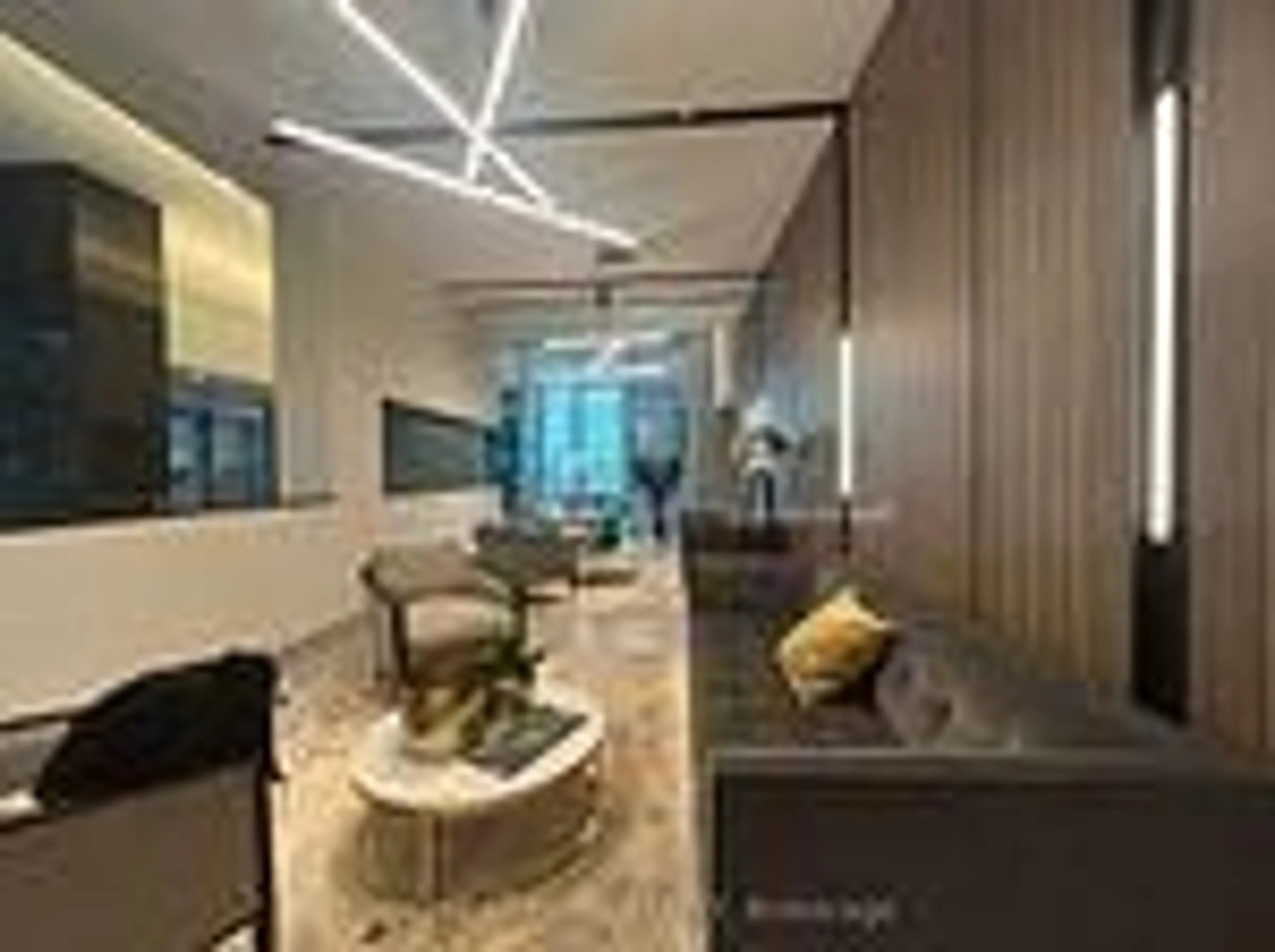 Lobby for 25 Telegram Mews #3702, Toronto Ontario M5V 3Z1
