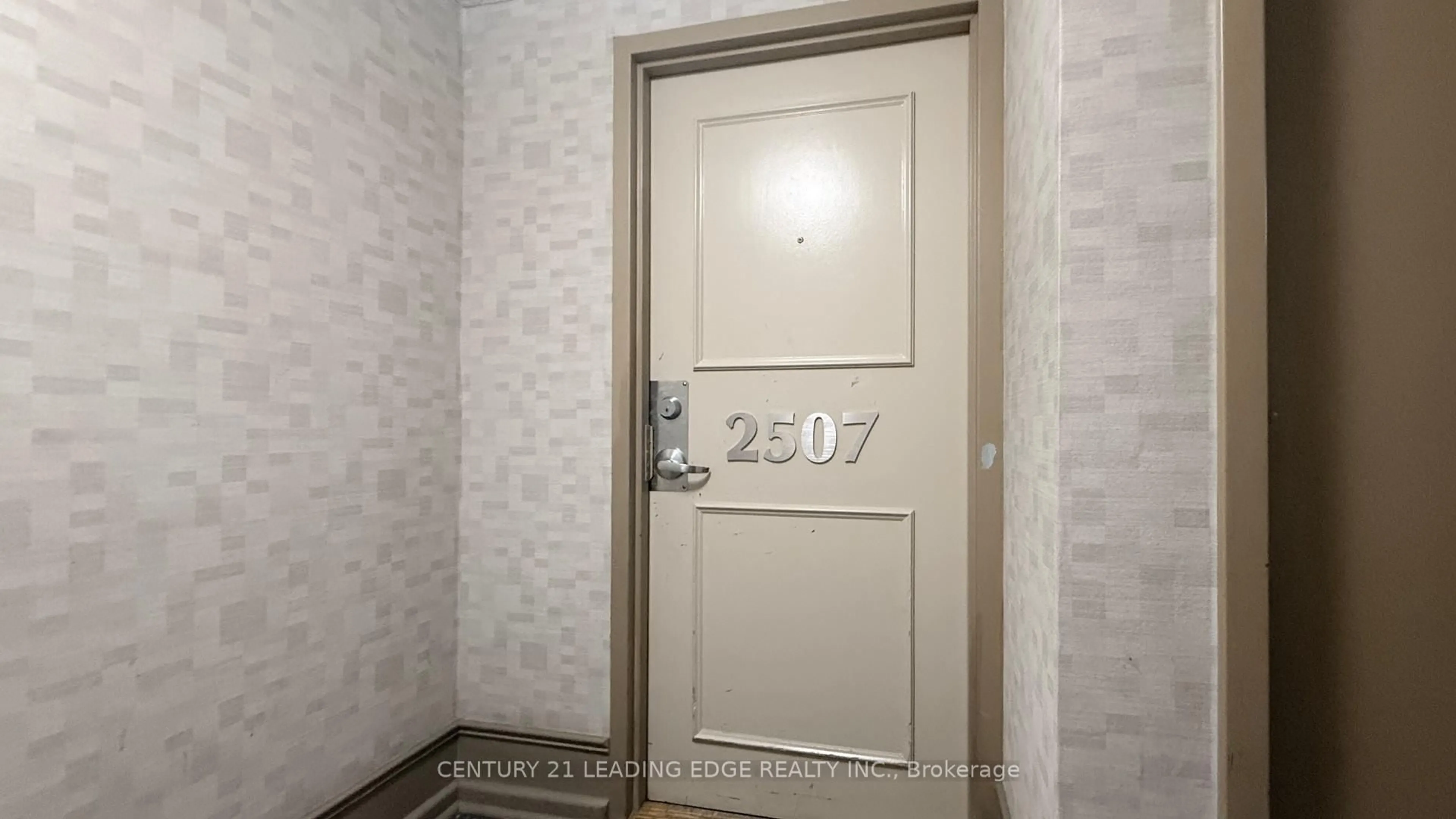 Indoor entryway for 725 Don Mills Rd #2507, Toronto Ontario M3C 1S8