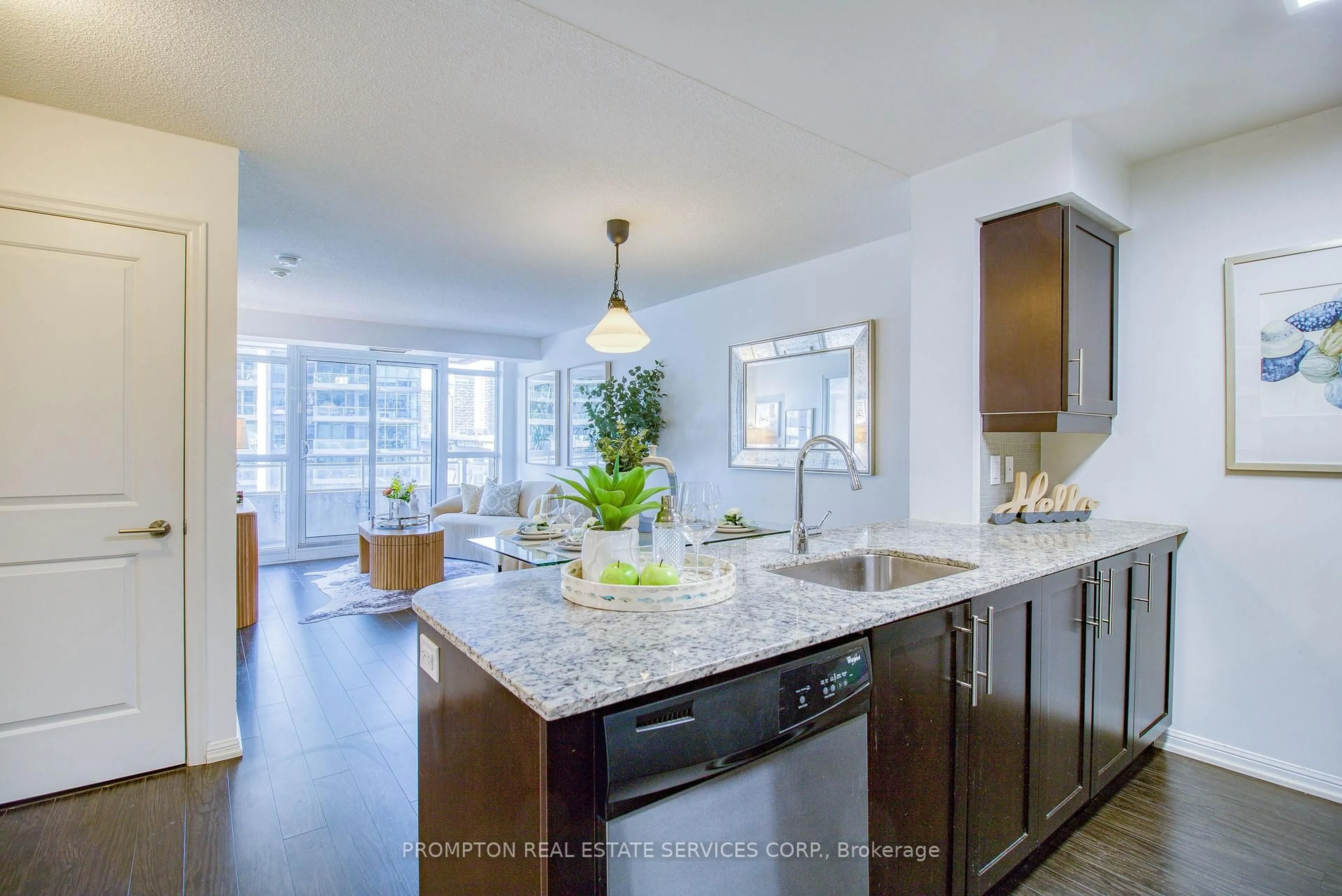 Open concept kitchen, unknown for 35 Bastion St #916, Toronto Ontario M5V 0C2