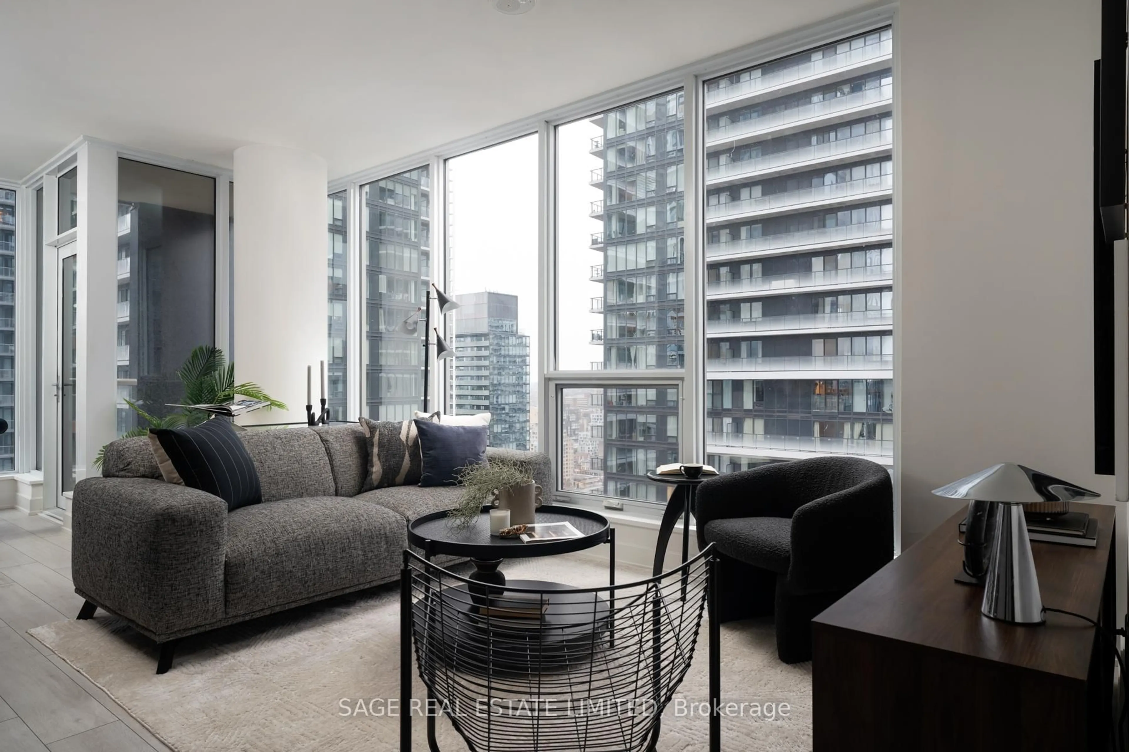 Living room with furniture, unknown for 35 Mercer St #2612, Toronto Ontario M5V 1H2