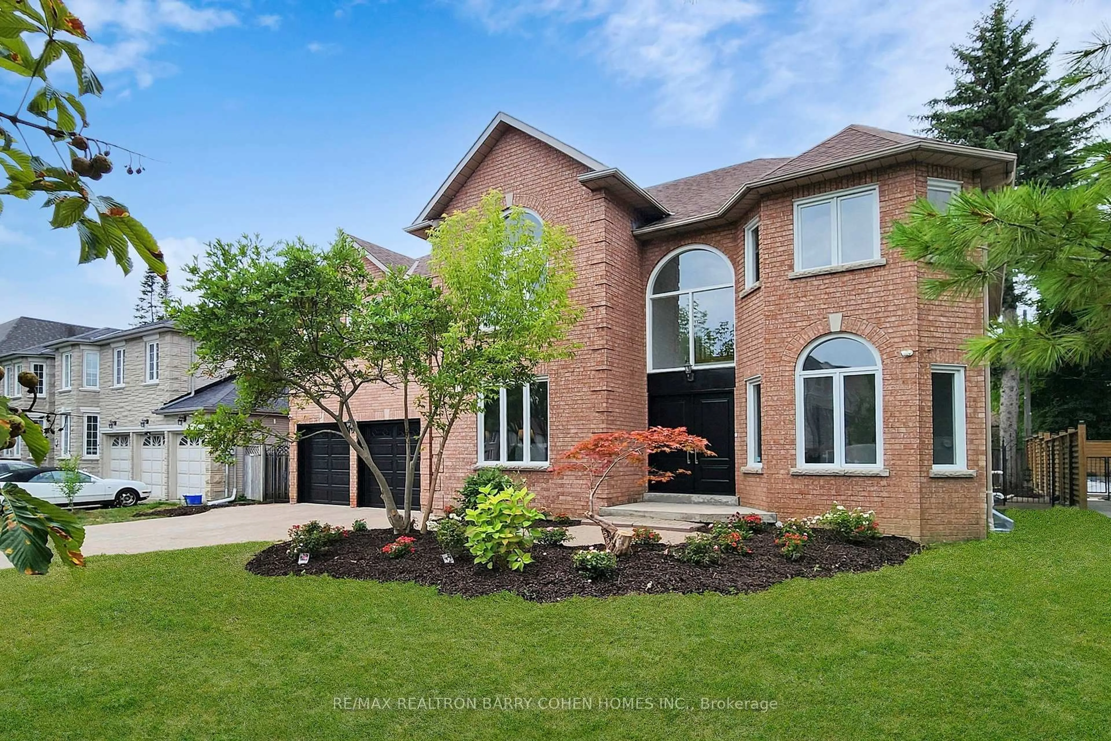 Home with brick exterior material, street for 12 Larkfield Dr, Toronto Ontario M3B 2H1