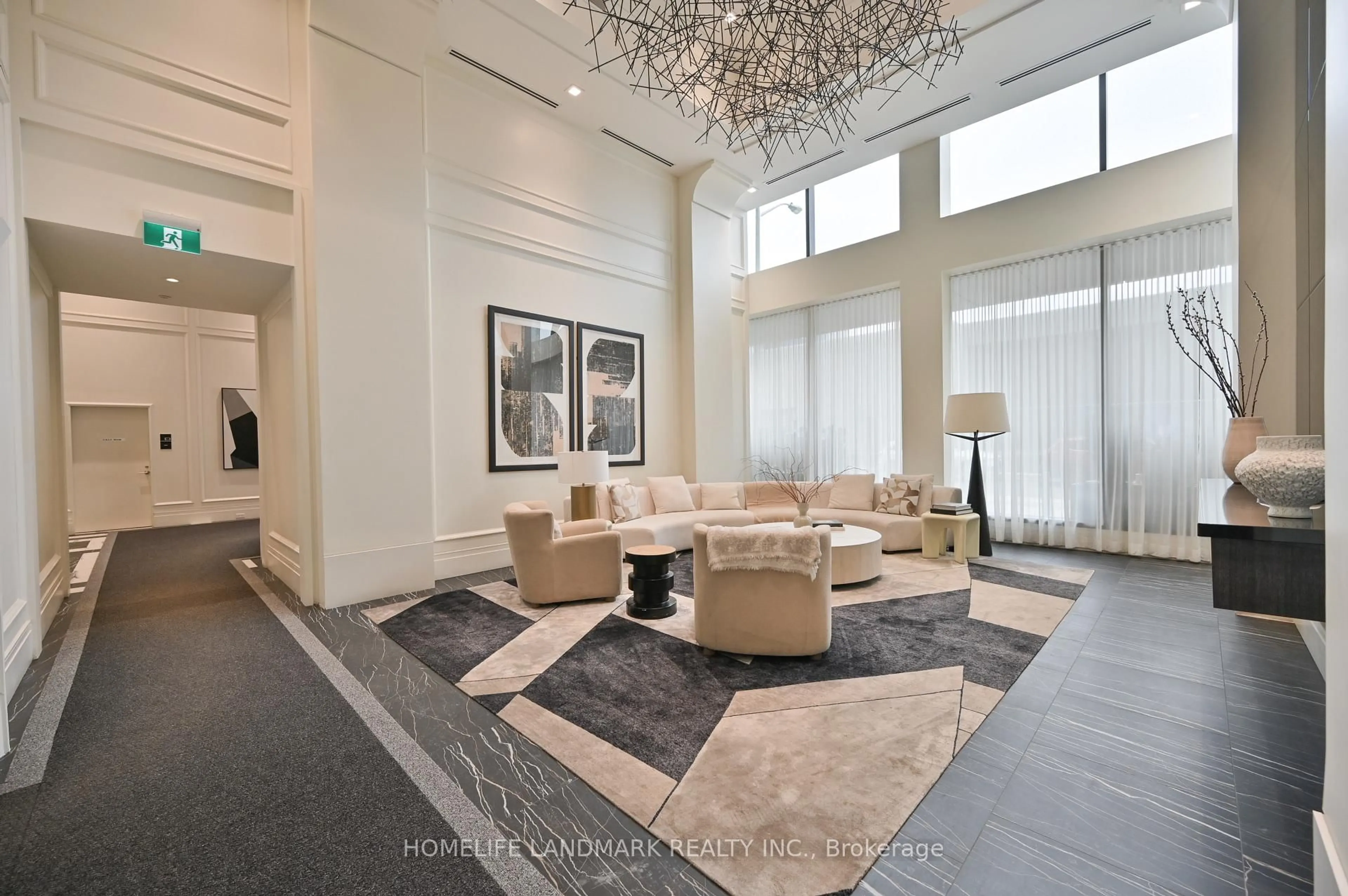 Lobby for 33 Frederick Todd Way #814, Toronto Ontario M4G 0C9