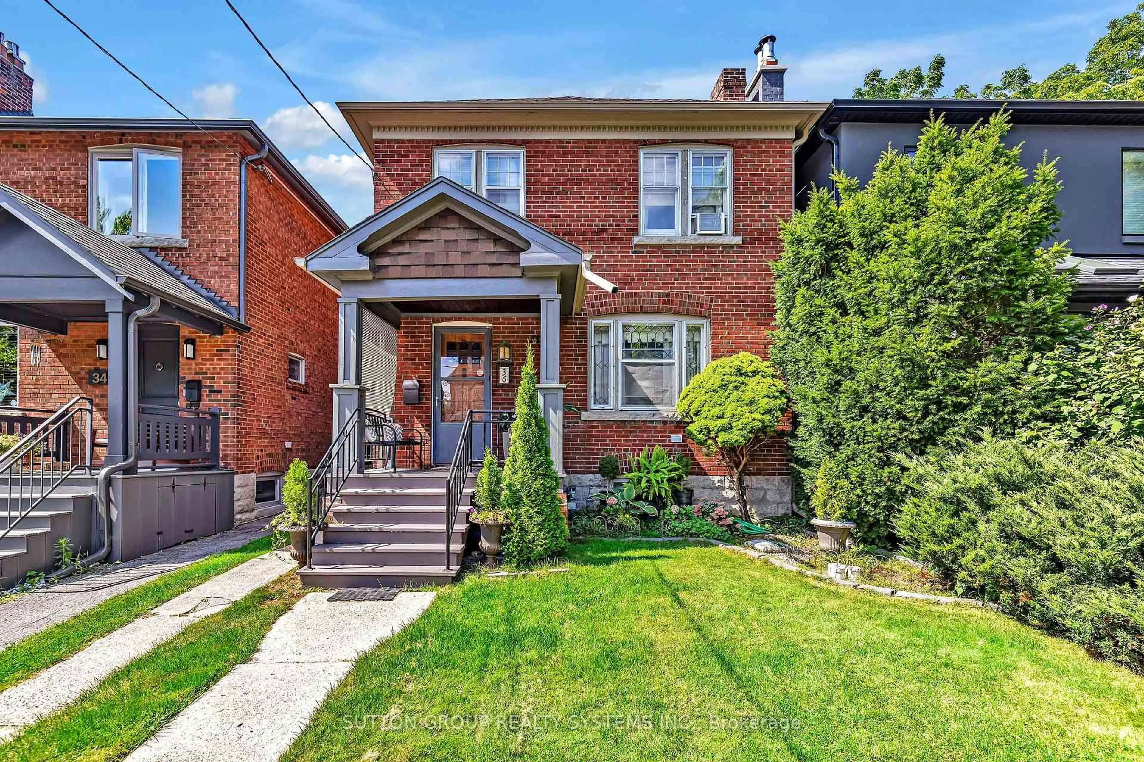 Home with brick exterior material, street for 36 Hadley Rd, Toronto Ontario M4S 2N9