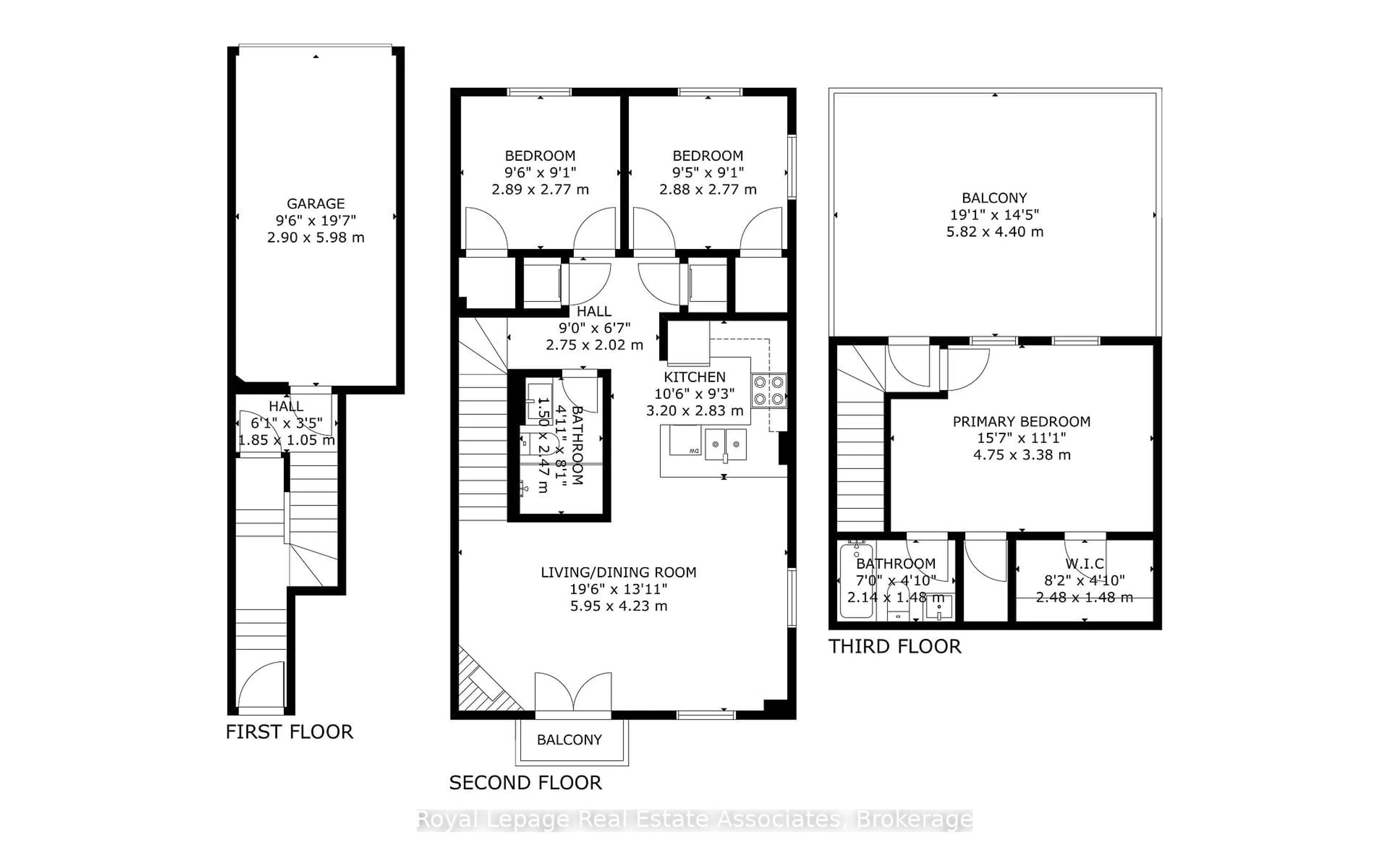 Floor plan for 12 Sudbury St #1811, Toronto Ontario M6J 3W7