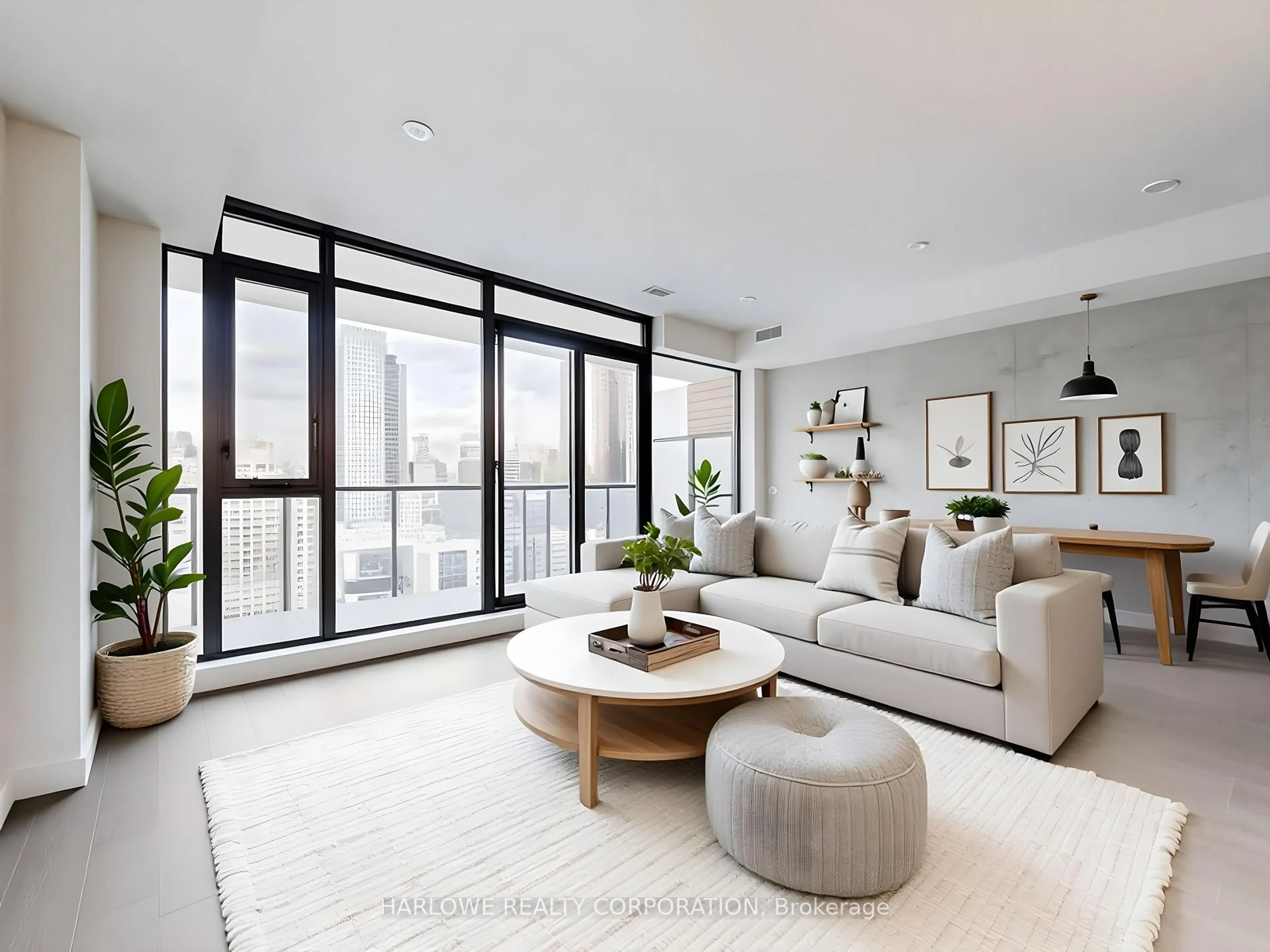 Living room with furniture, unknown for 81 Wellesley St #1305, Toronto Ontario M4Y 0C5