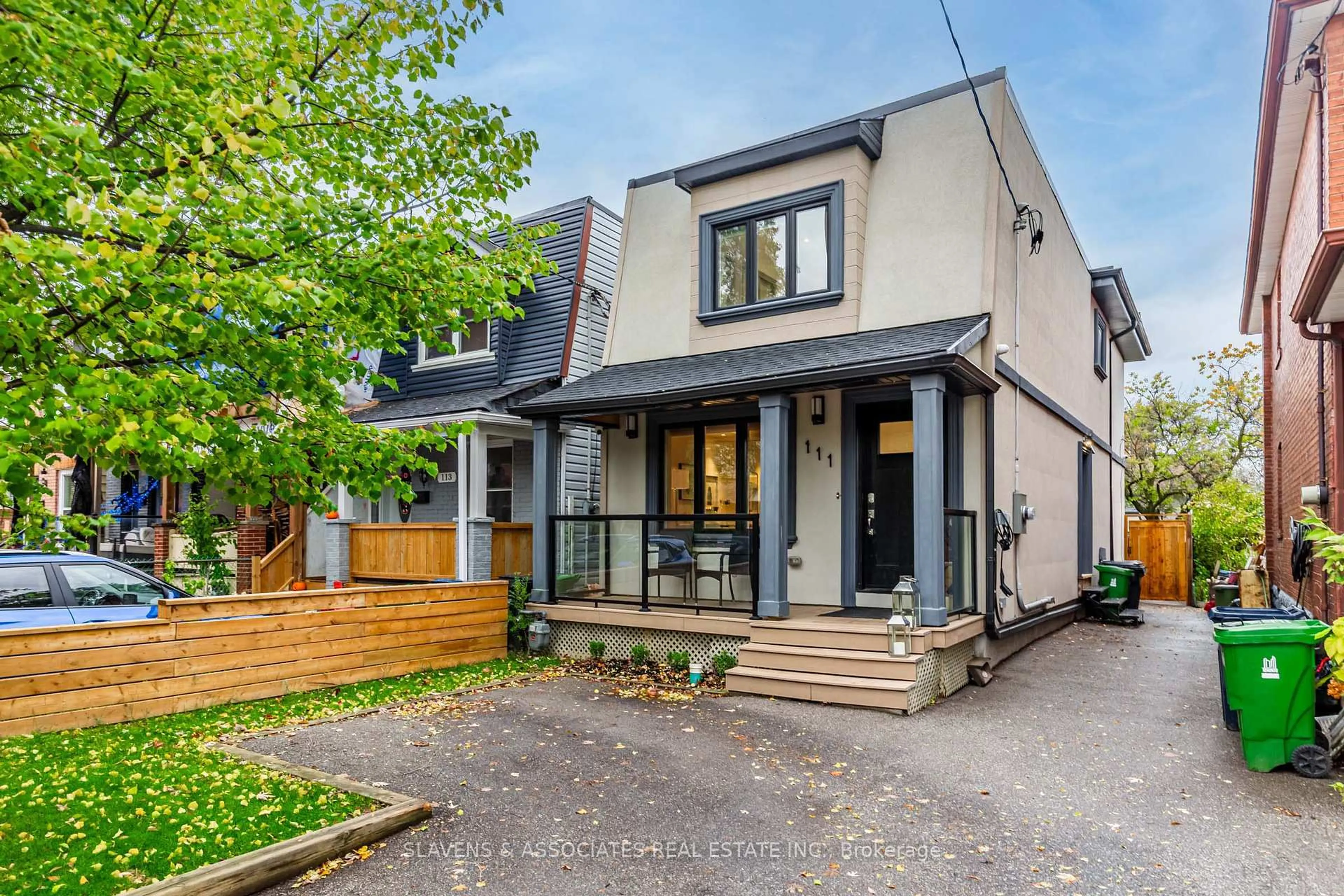 Home with brick exterior material, street for 111 Cedric Ave, Toronto Ontario M6C 3X7