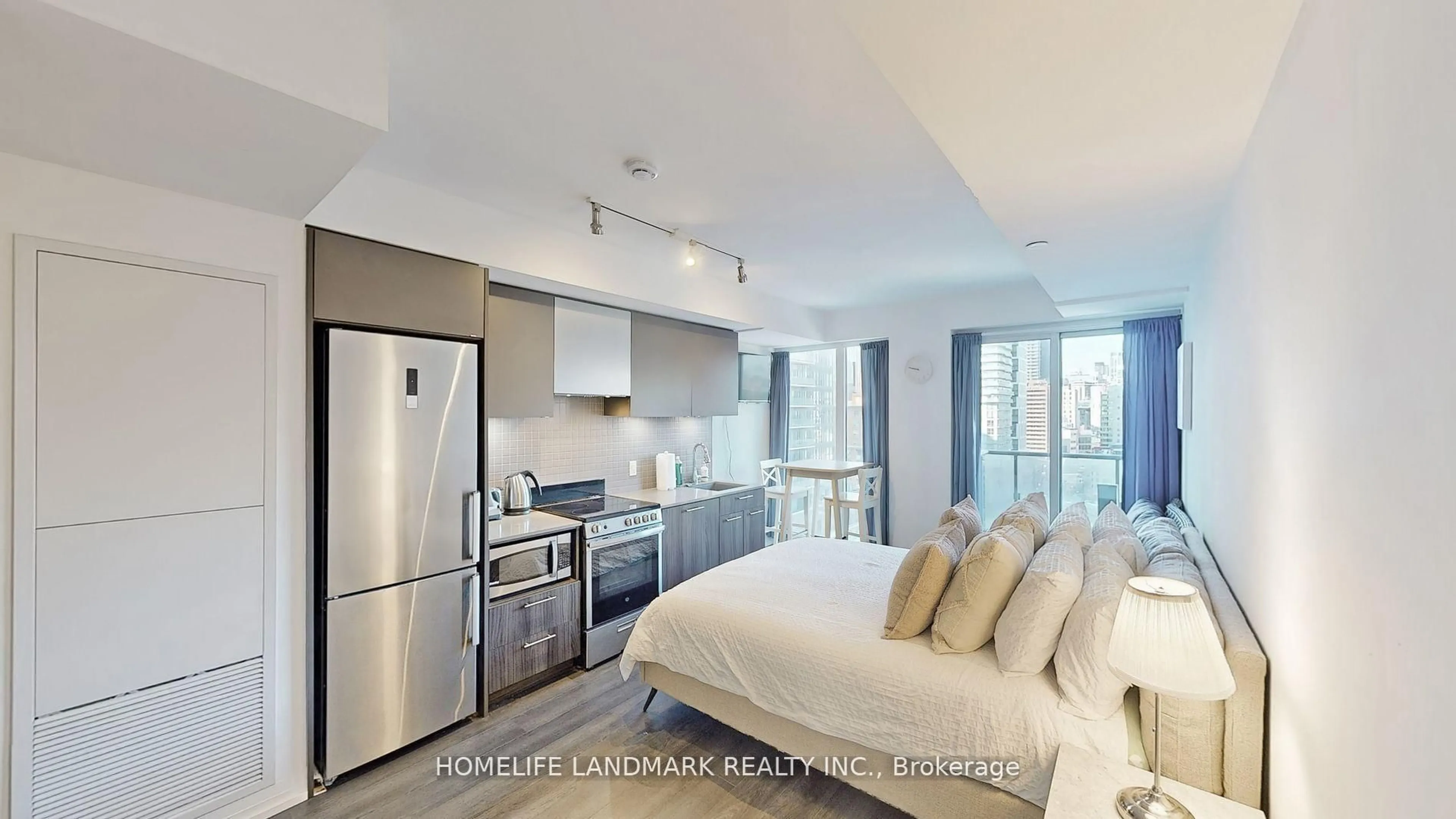 Open concept kitchen, unknown for 251 Jarvis St #1227, Toronto Ontario M5B 0C3