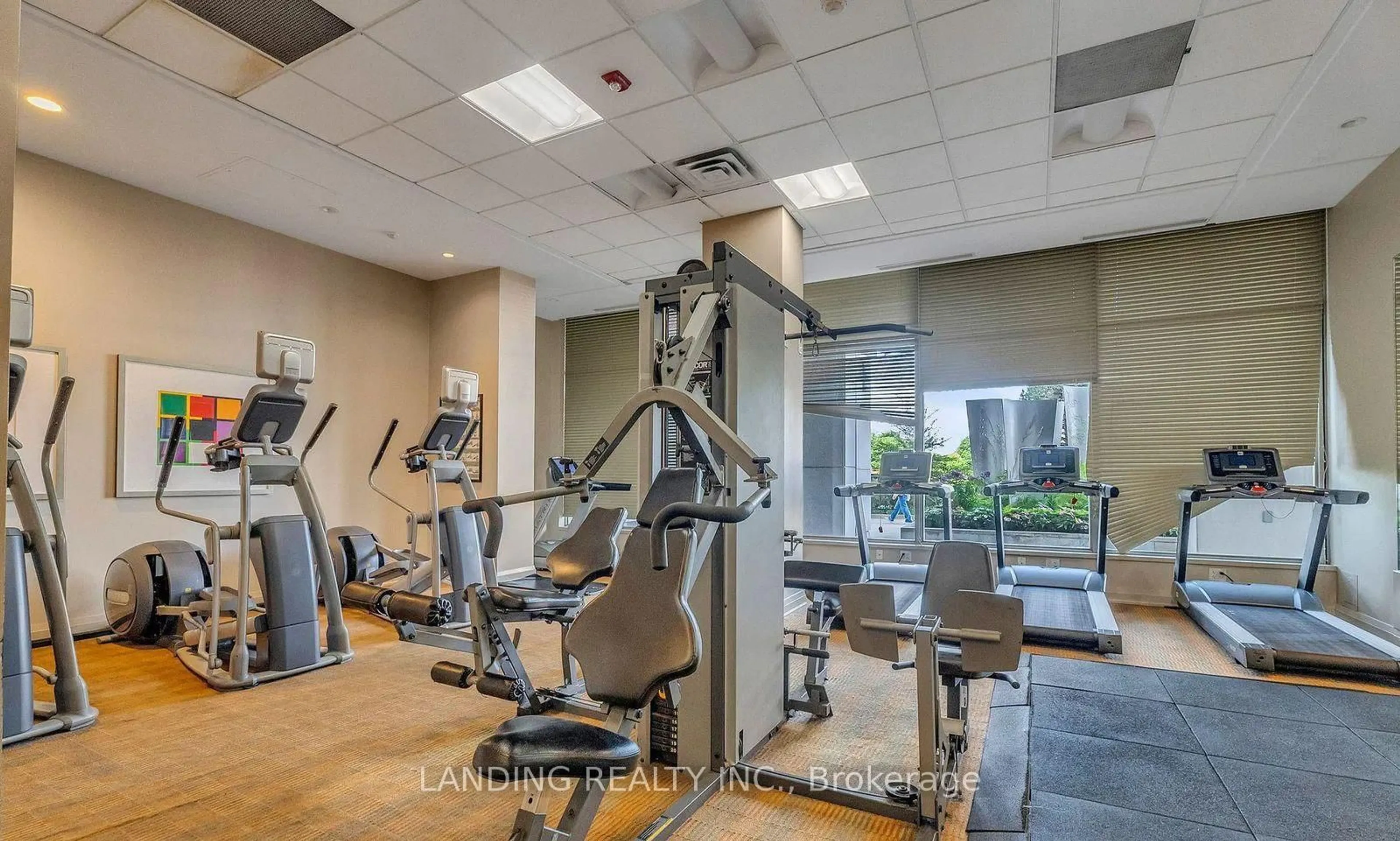 Gym or fitness room for 5791 Yonge St #2101, Toronto Ontario M2M 0A8