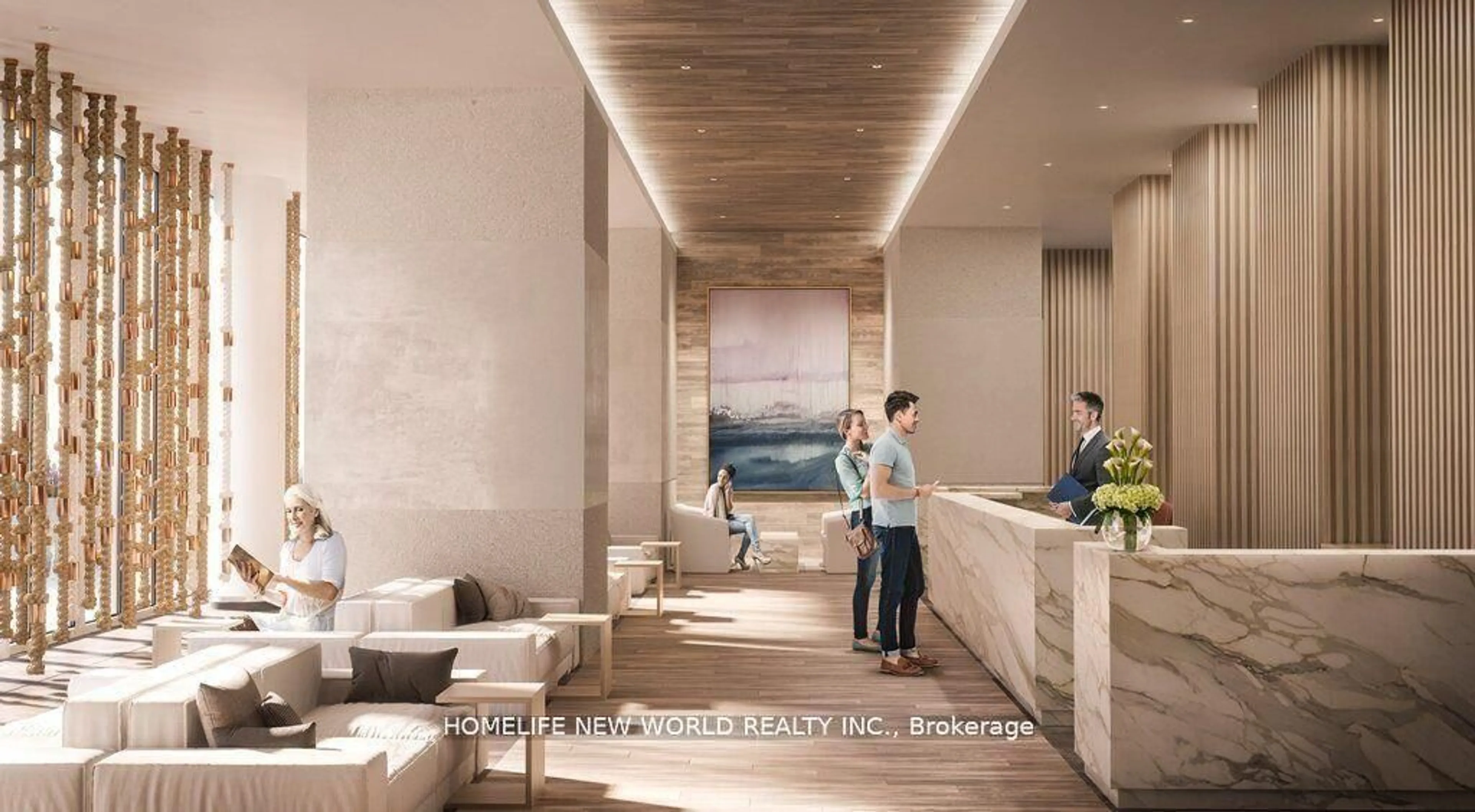 Lobby for 138 Downes St #3510, Toronto Ontario M5E 0E4