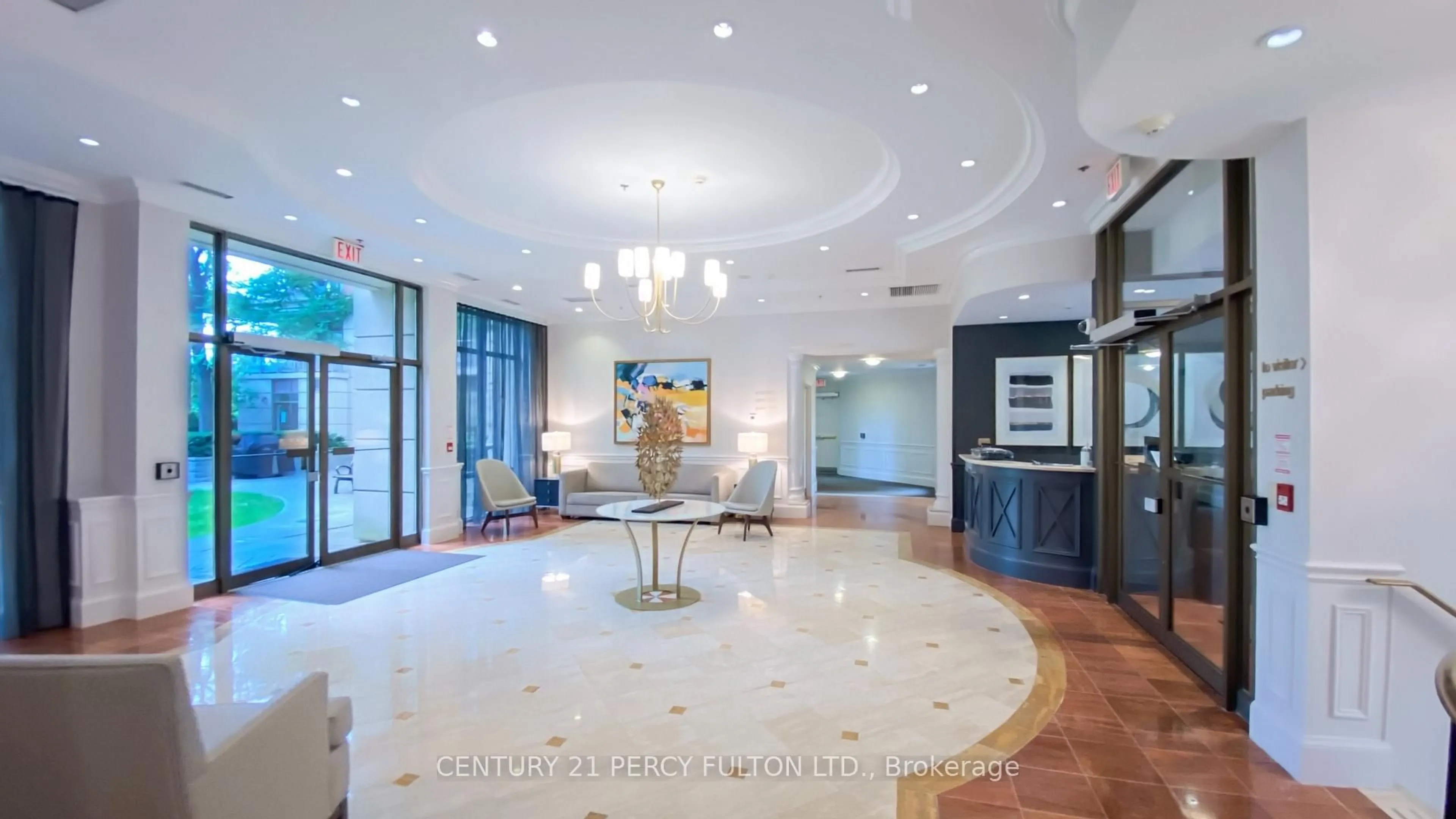 Lobby for 51 Harrison Garden Blvd #707, Toronto Ontario M2N 7G4