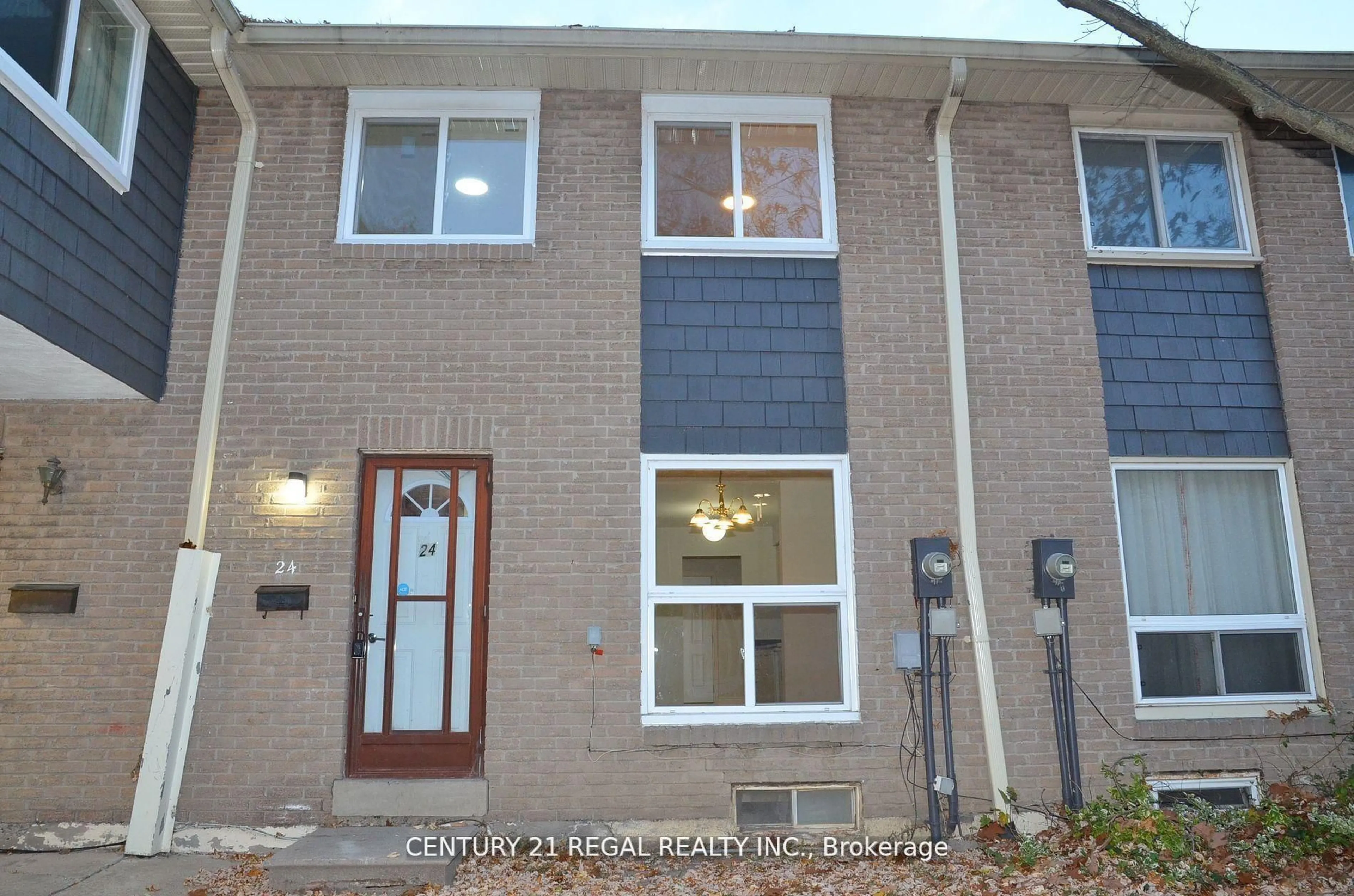 Home with brick exterior material, street for 24 Rock Fern Way, Toronto Ontario M2J 4N2