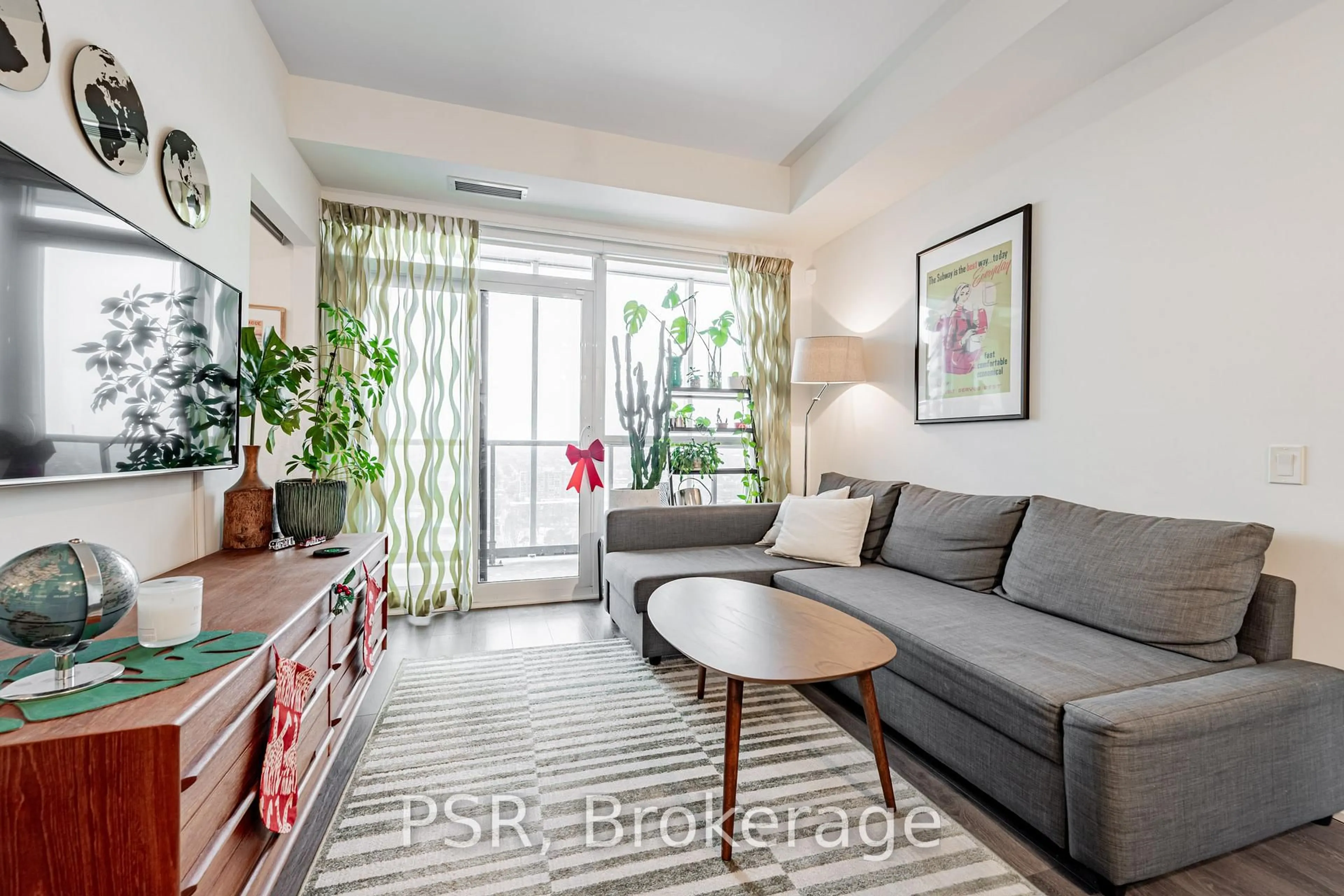 Living room with furniture, unknown for 30 Ordnance St #2306, Toronto Ontario M6K 0C8