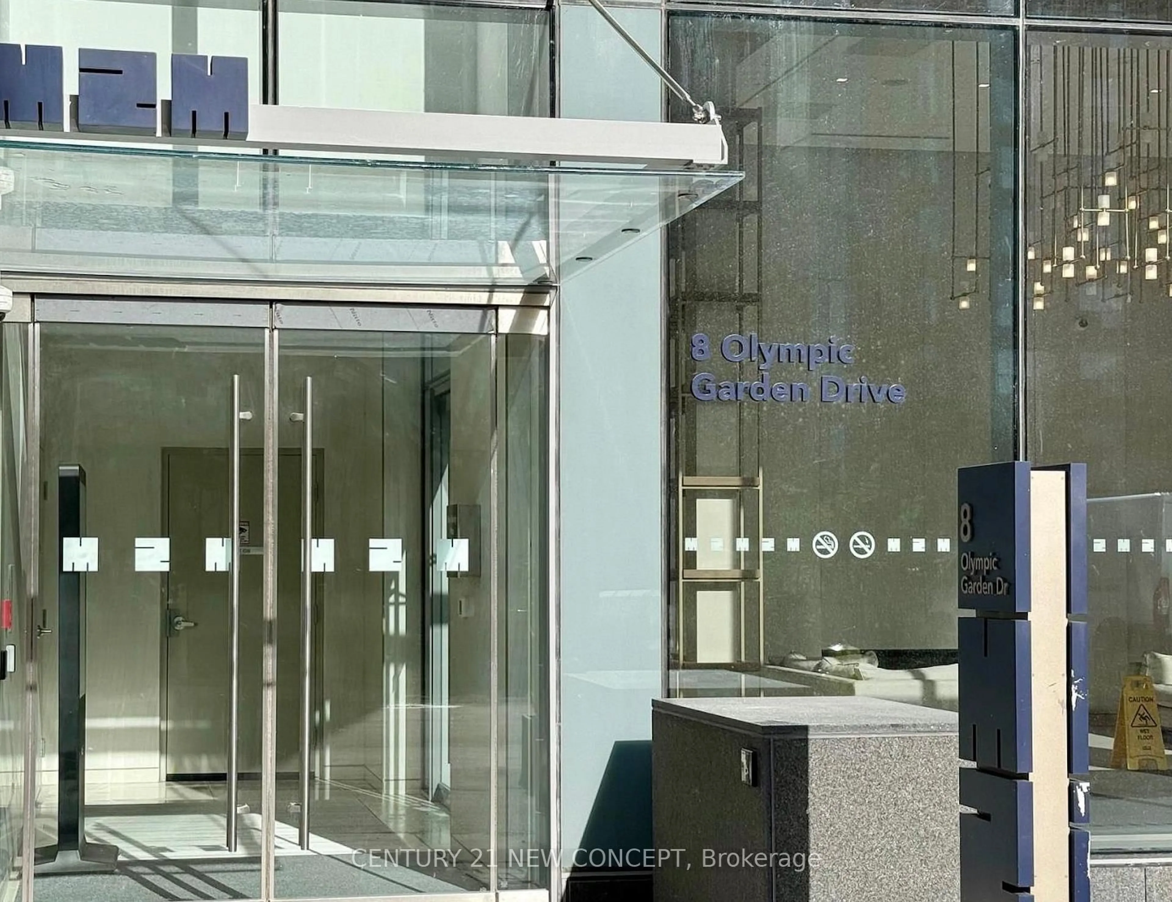 Indoor foyer for 8 Olympic Garden Dr #S1402, Toronto Ontario M2M 0B9