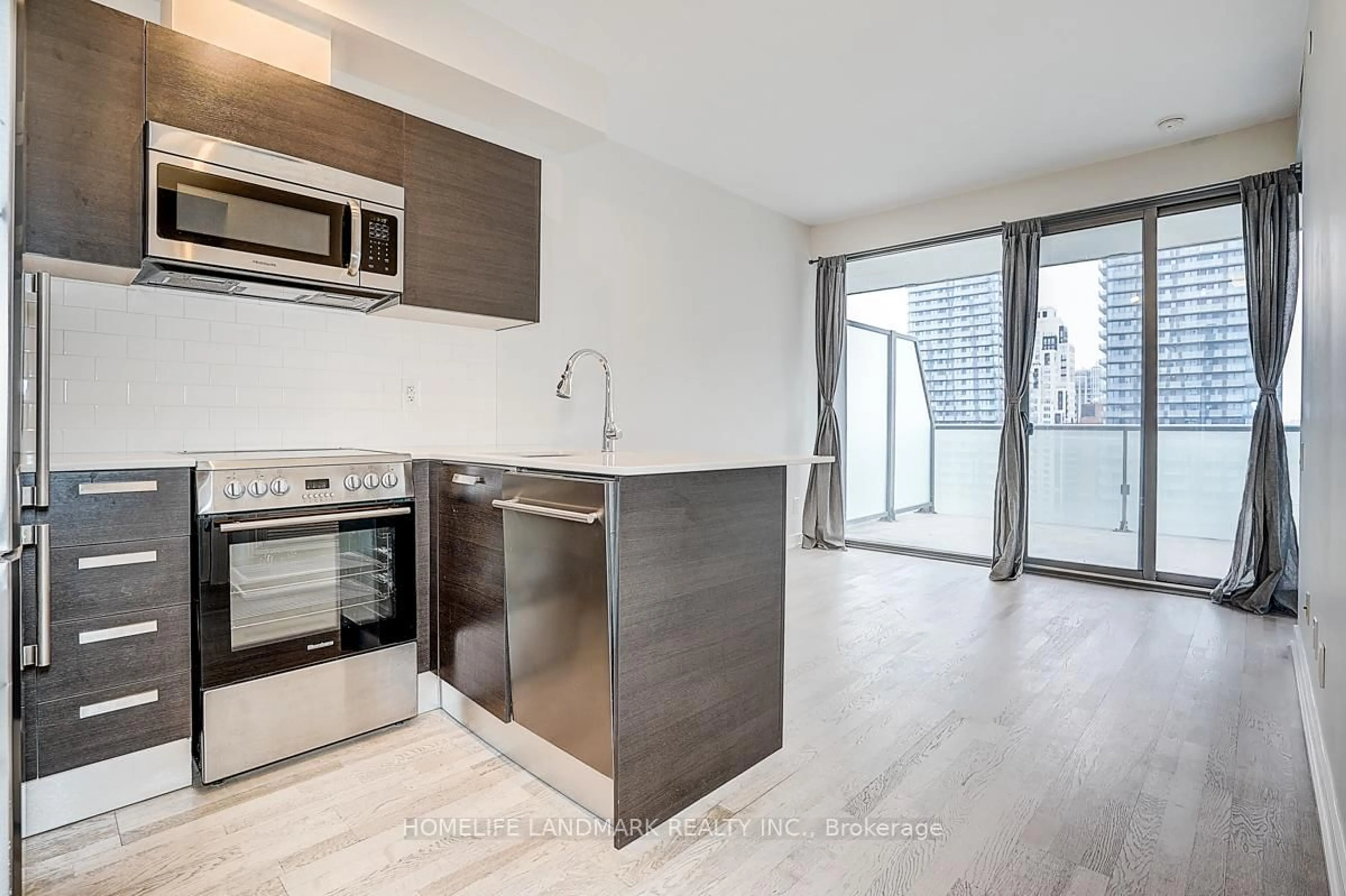 Standard kitchen, unknown for 57 St Joseph St #1909, Toronto Ontario M5S 0C5