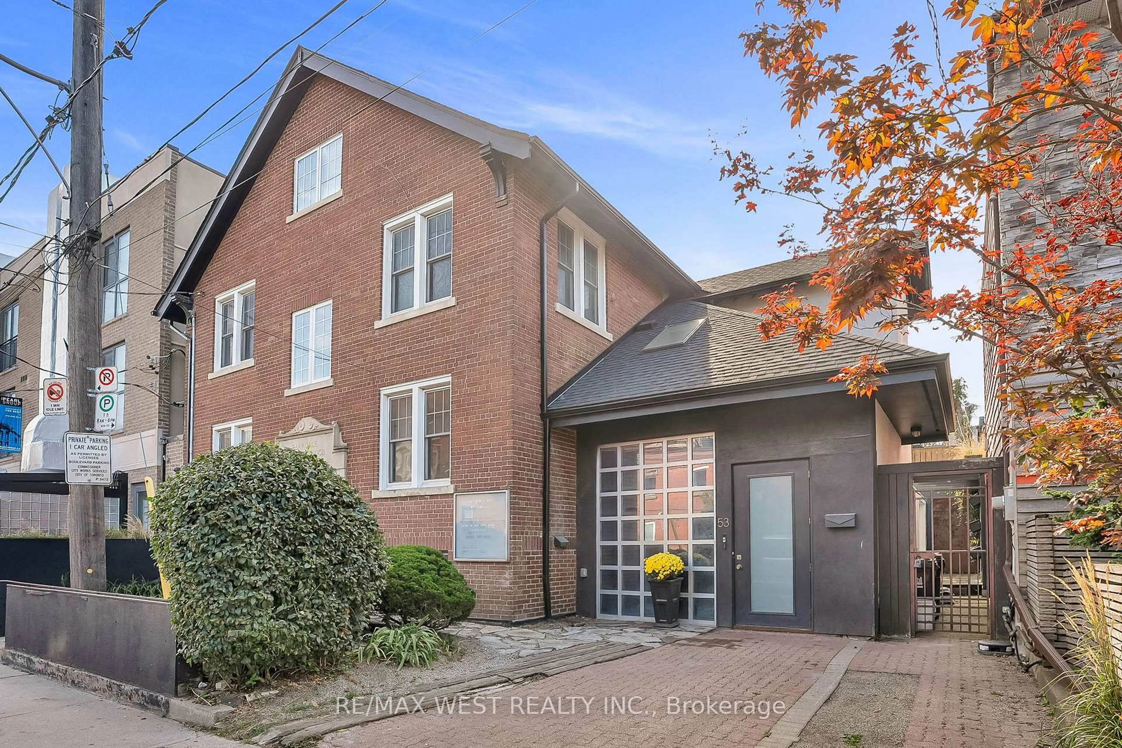 Home with brick exterior material, street for 53 Argyle St, Toronto Ontario M6J 1N8