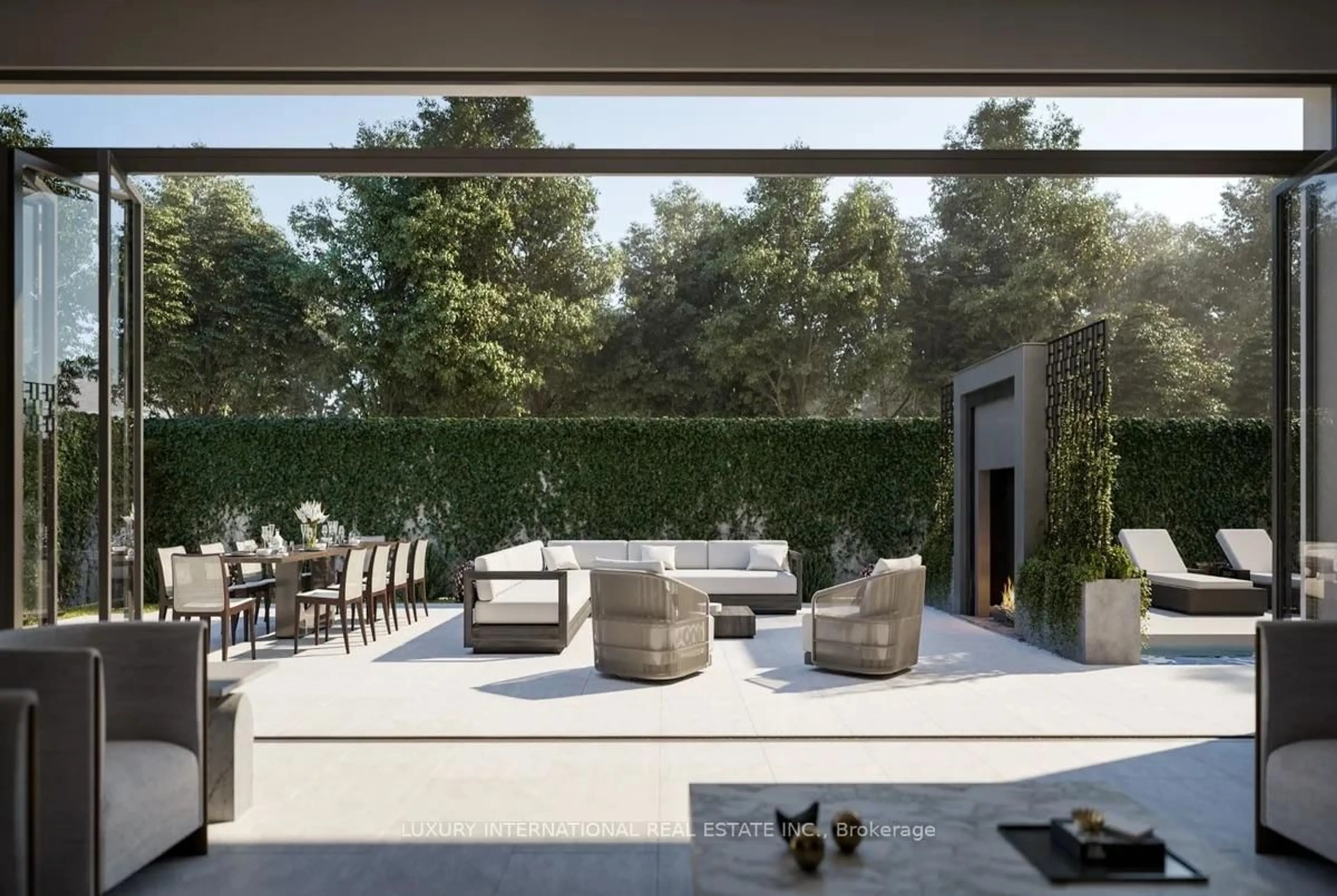 Patio, forest/trees view for 2 Forest Hill Rd #705, Toronto Ontario M4V 2L3