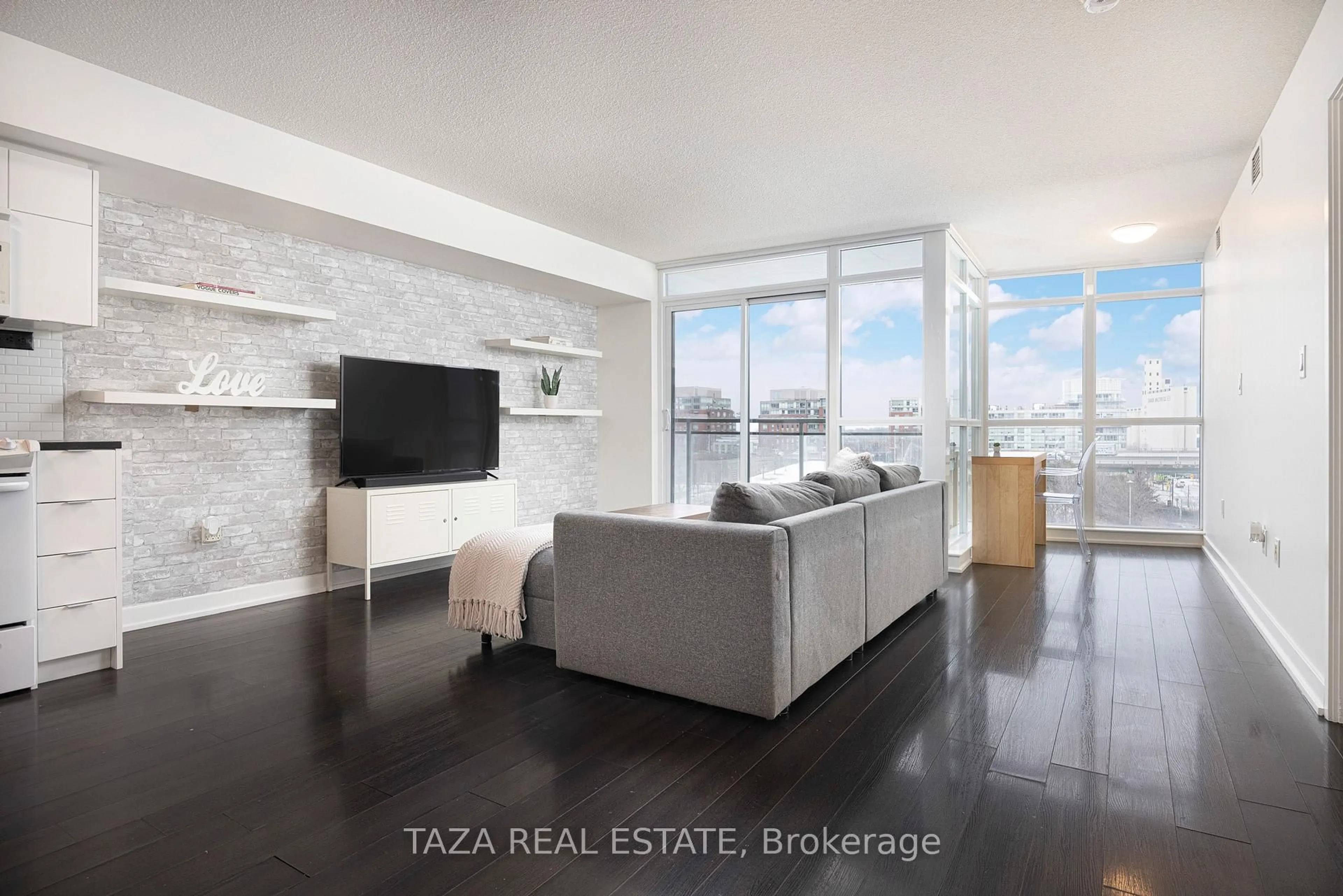 Living room with furniture, unknown for 151 Dan Leckie Way #502, Toronto Ontario M5V 4B2