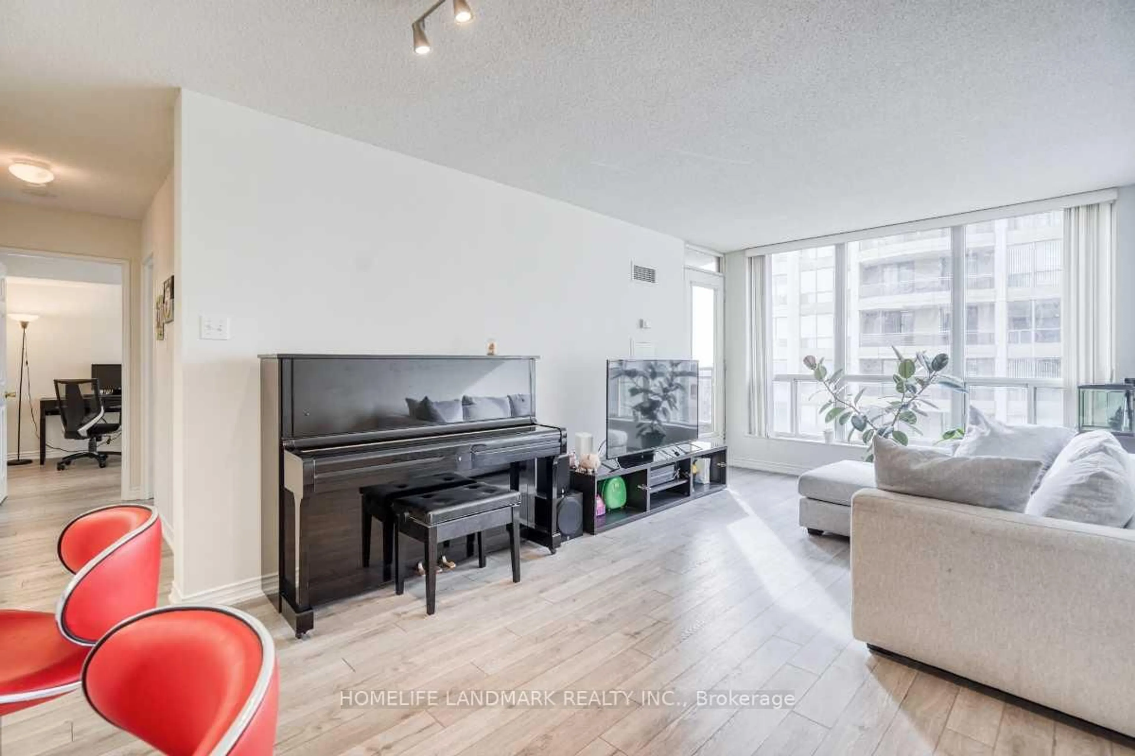 Living room with furniture, unknown for 260 Doris Ave #1503, Toronto Ontario M2N 6X9