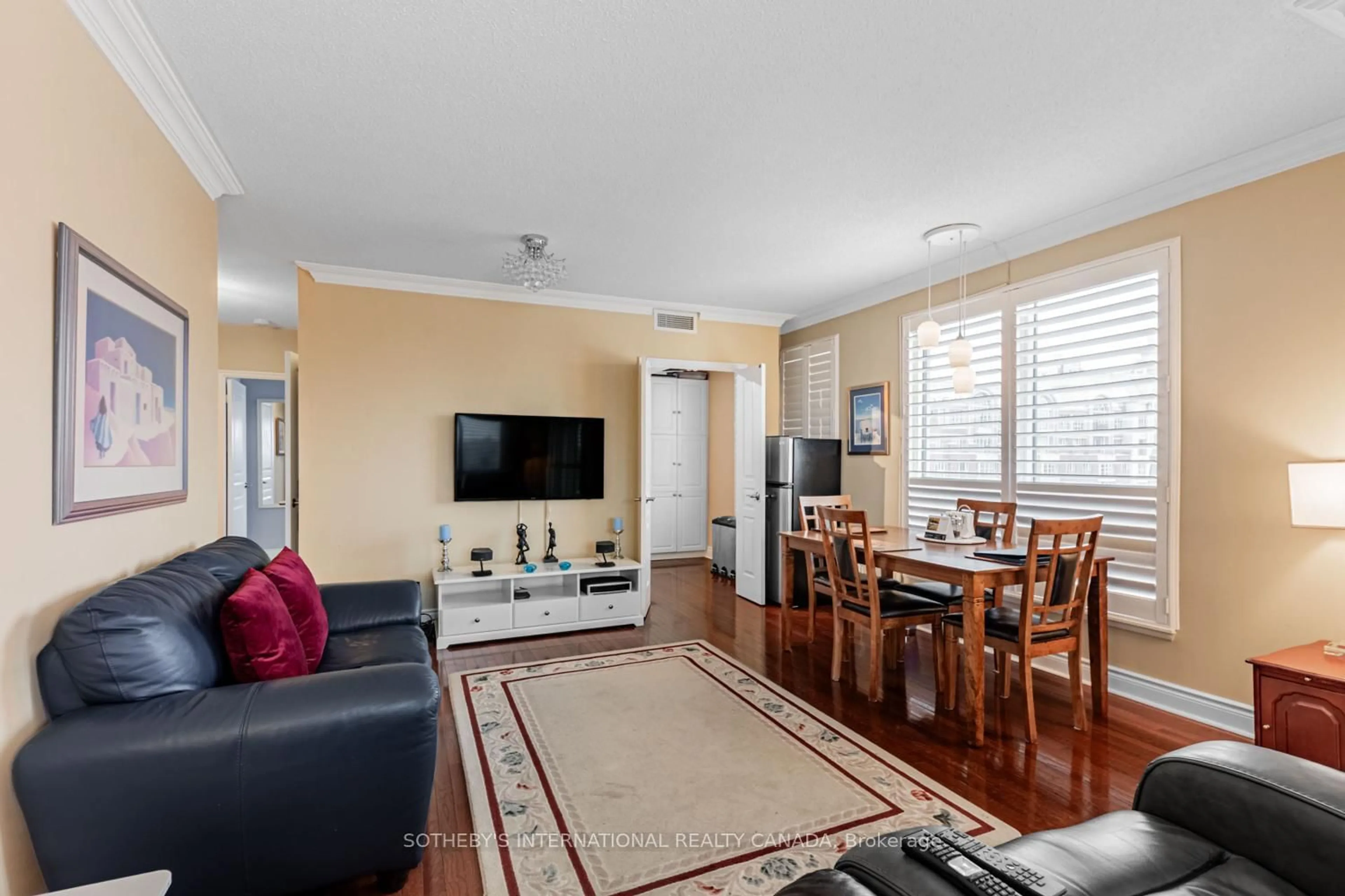 Living room with furniture, unknown for 10 Delisle Ave #907, Toronto Ontario M4V 3C6