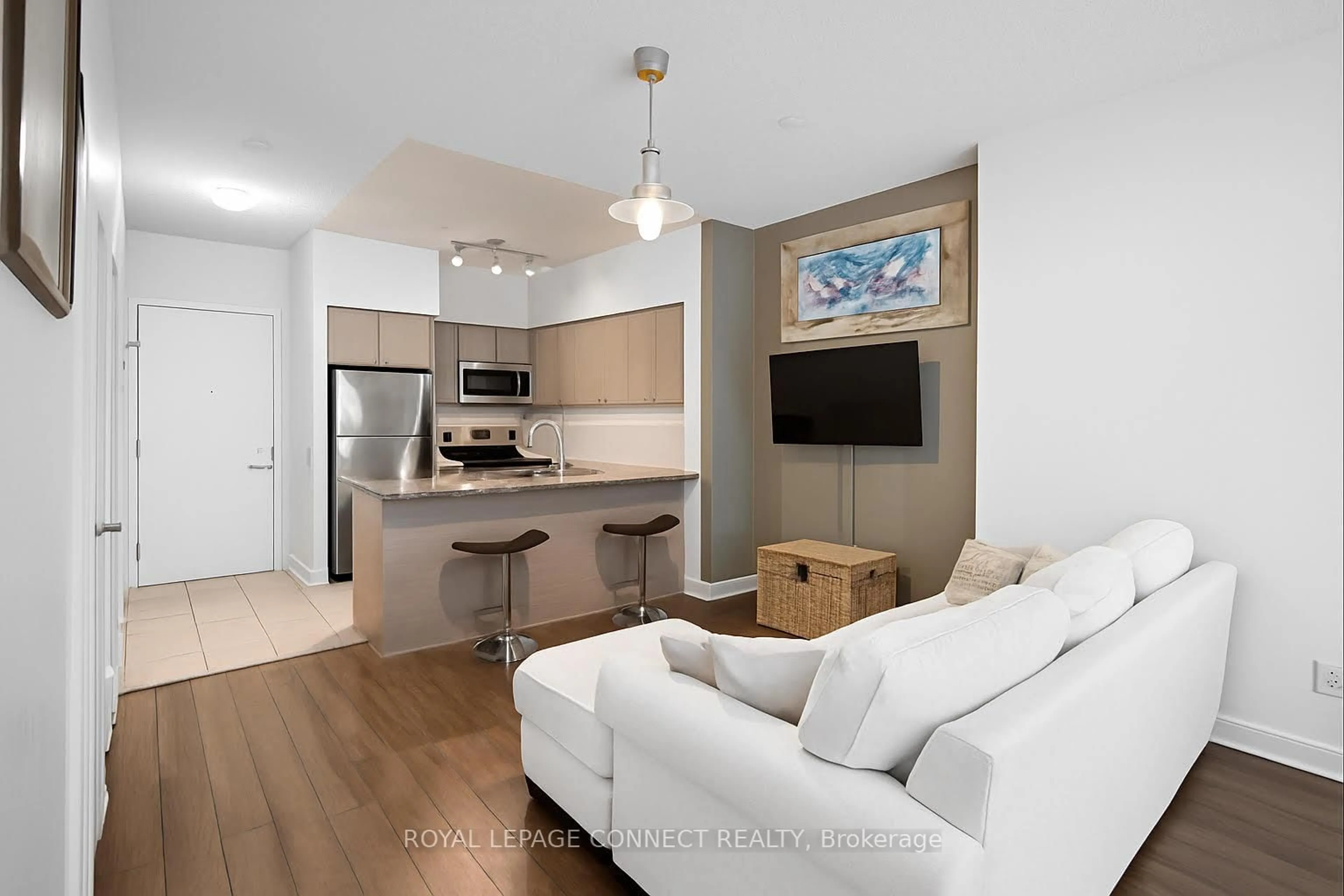 Open concept kitchen, unknown for 525 Wilson Ave #147, Toronto Ontario M3H 0A7