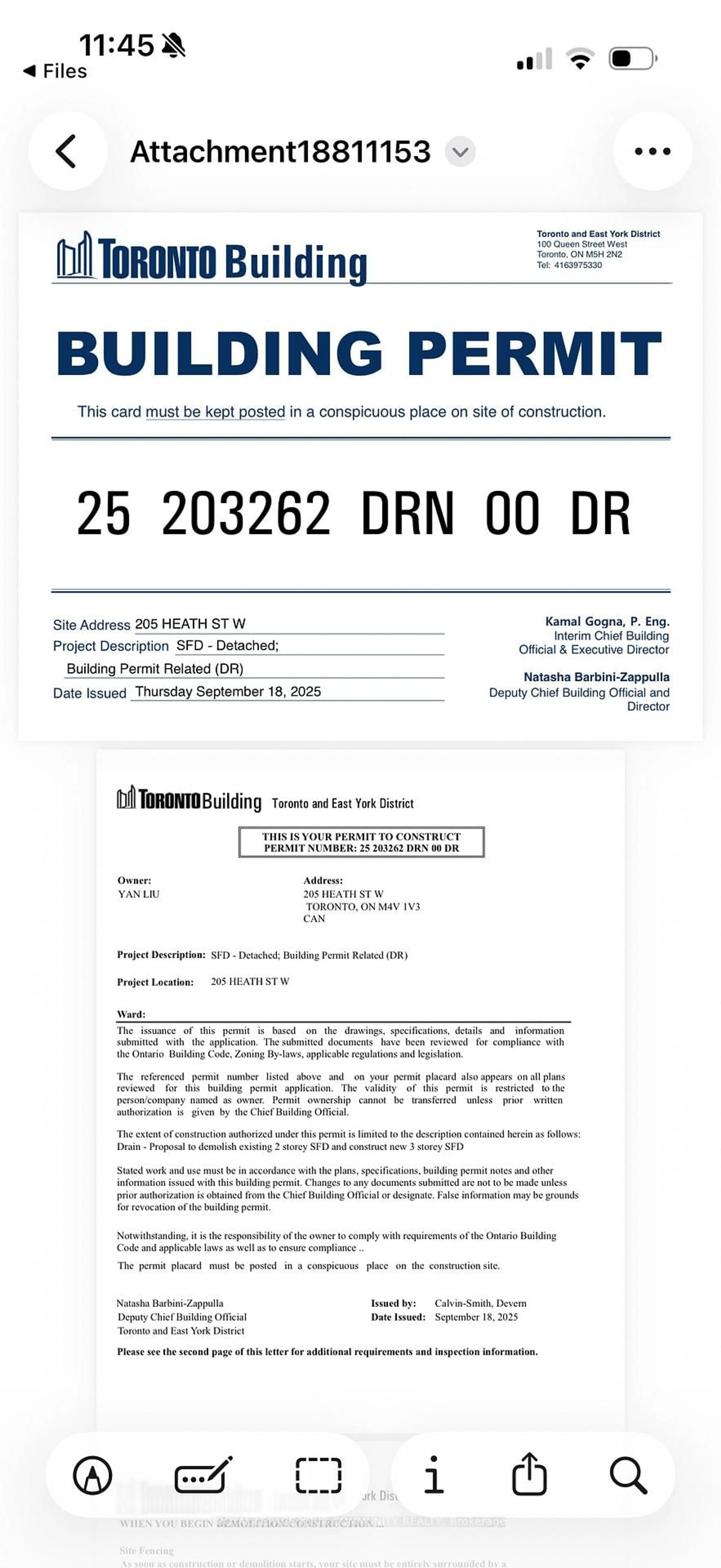 Unknown for 205 Heath St, Toronto Ontario M4V 1V3