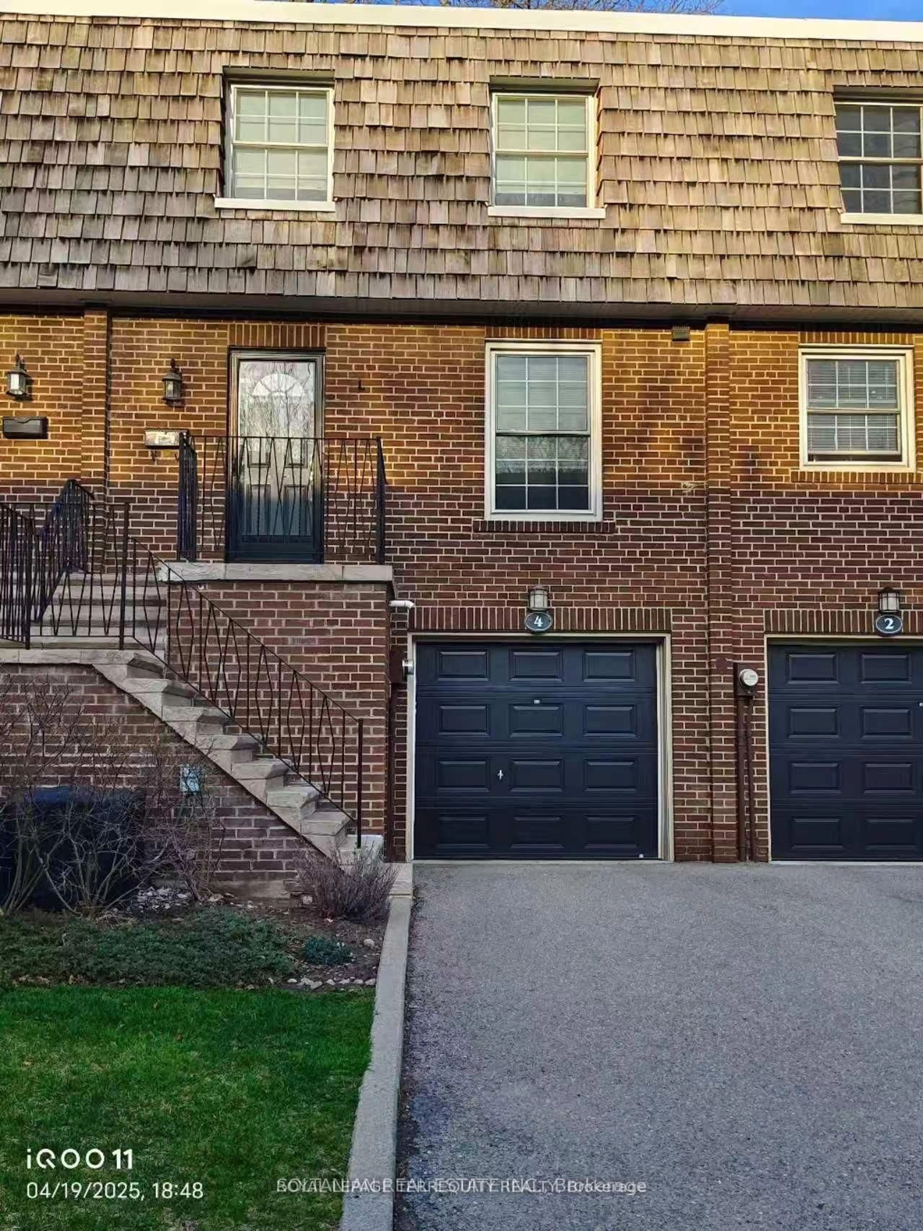 Home with brick exterior material, street for 11 Stonedale Plwy #43, Toronto Ontario M3B 1W3