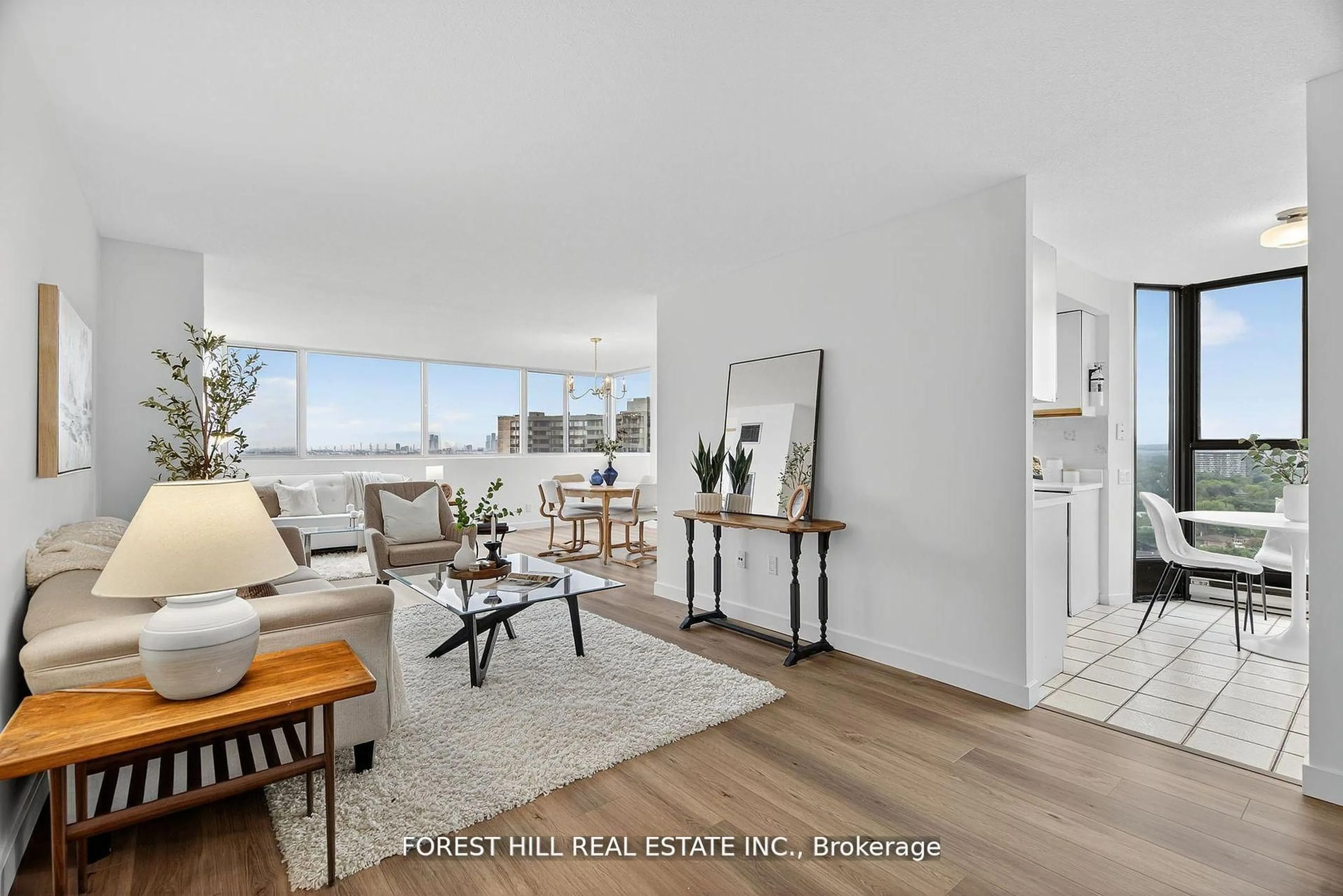 Living room with furniture, unknown for 80 Antibes Dr #1802, Toronto Ontario M2R 3N5