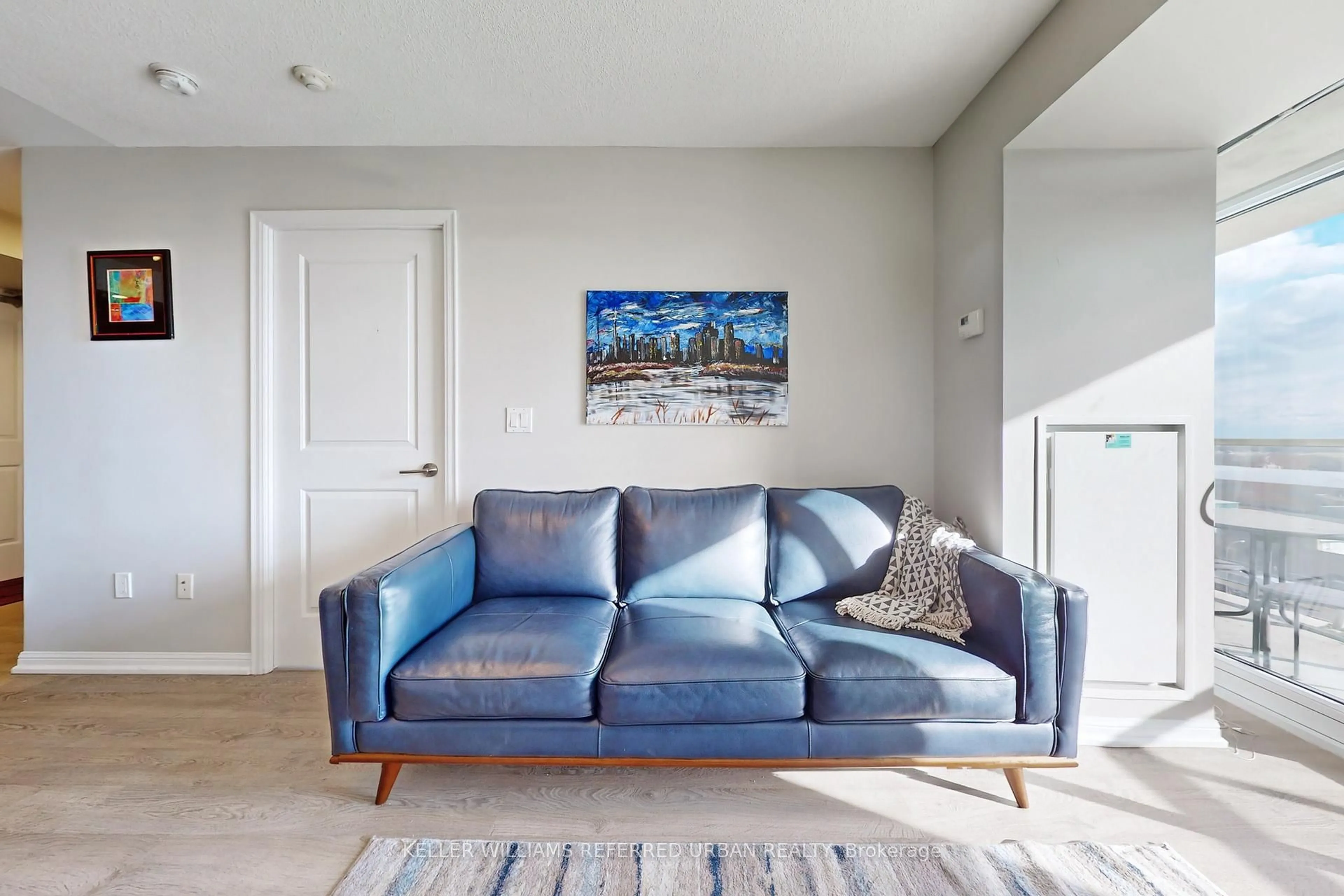 Living room with furniture, unknown for 85 East Liberty St #1305, Toronto Ontario M6K 3R4