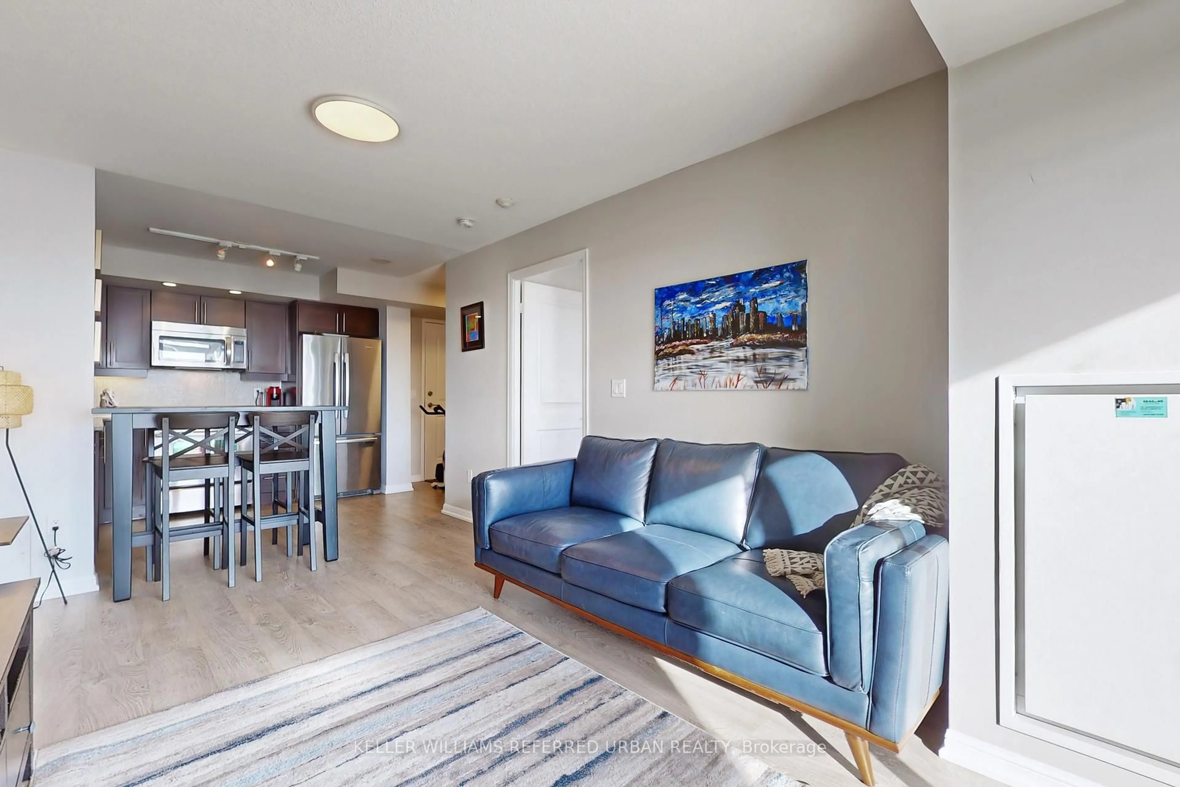 Living room with furniture, unknown for 85 East Liberty St #1305, Toronto Ontario M6K 3R4