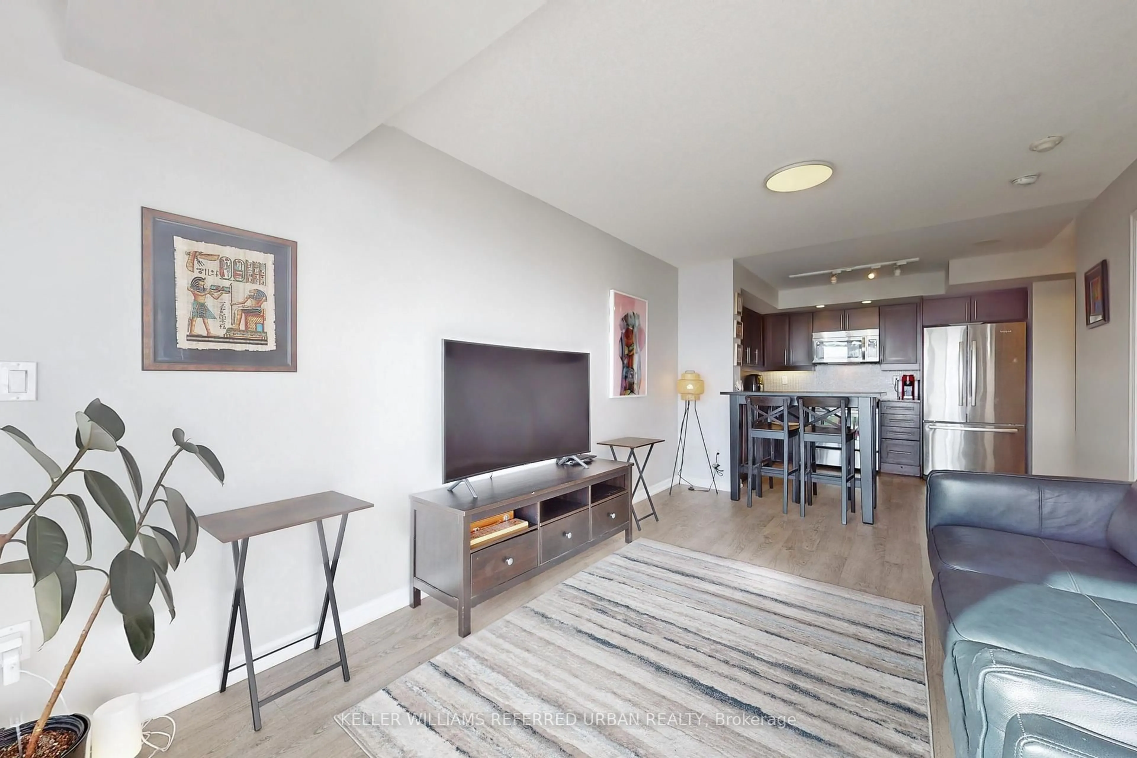 Living room with furniture, unknown for 85 East Liberty St #1305, Toronto Ontario M6K 3R4