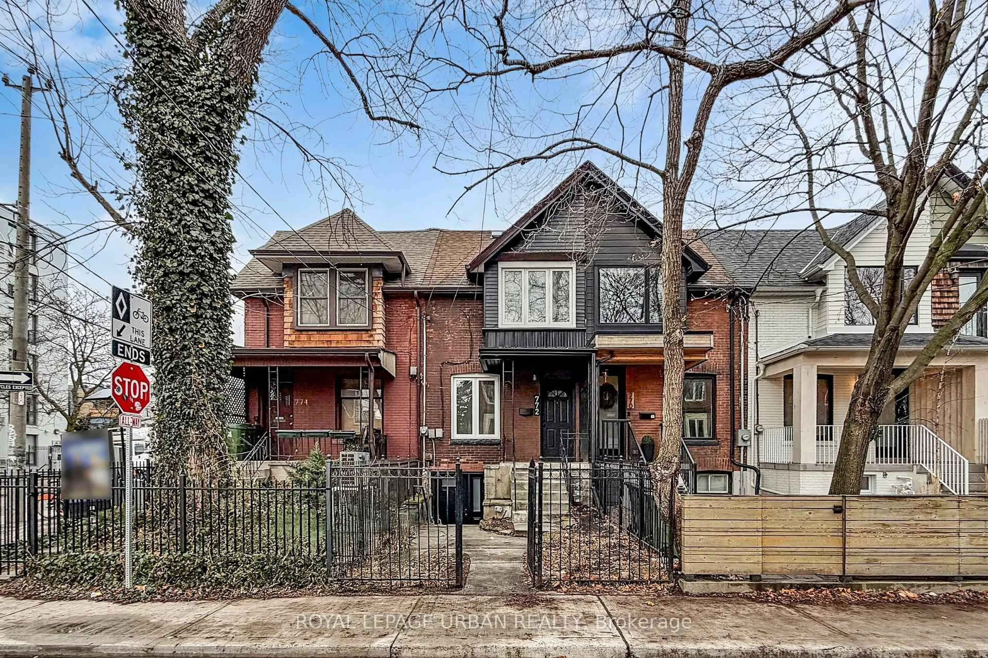 Home with brick exterior material, street for 772 Richmond St, Toronto Ontario M6J 1C5