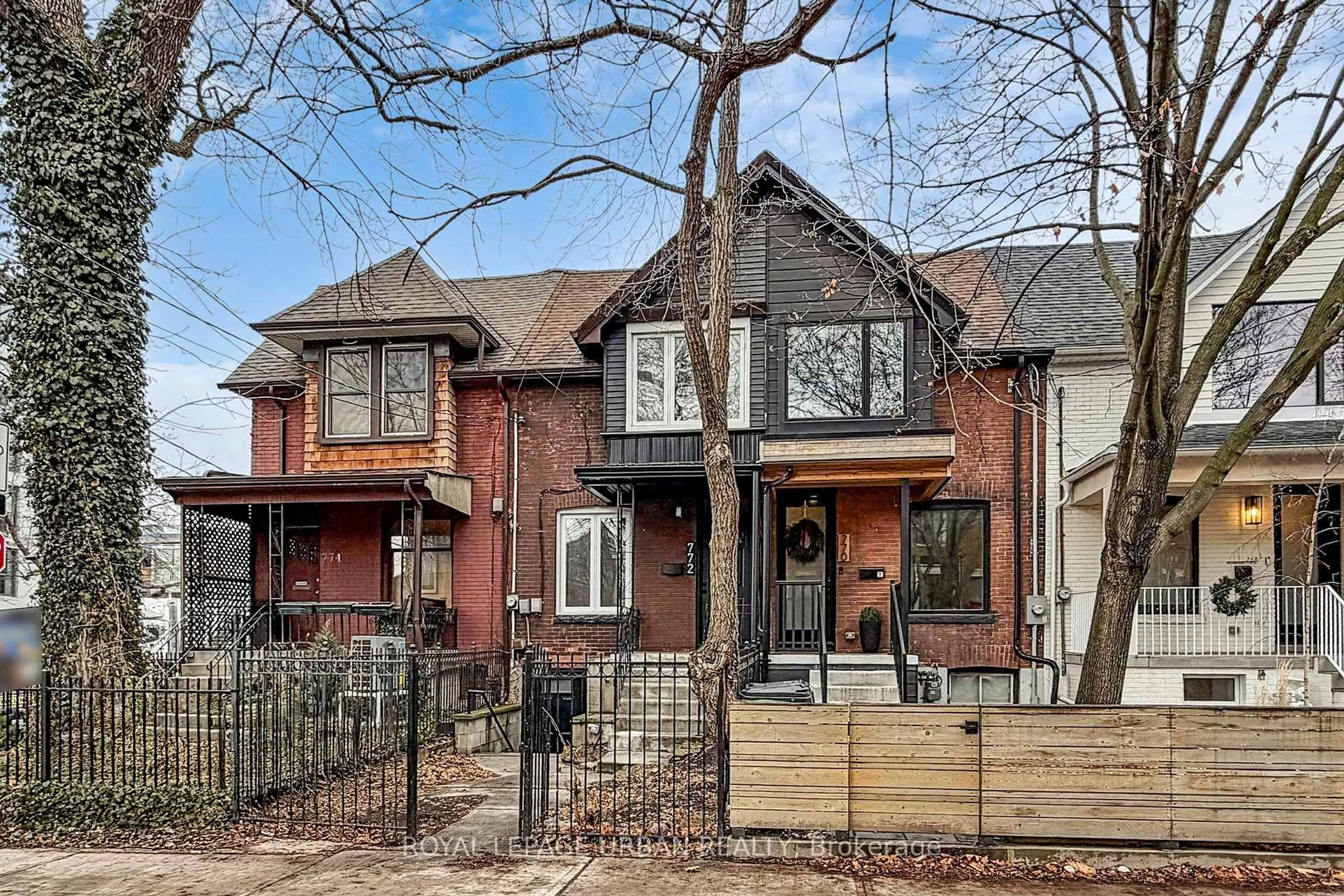Home with brick exterior material, street for 772 Richmond St, Toronto Ontario M6J 1C5