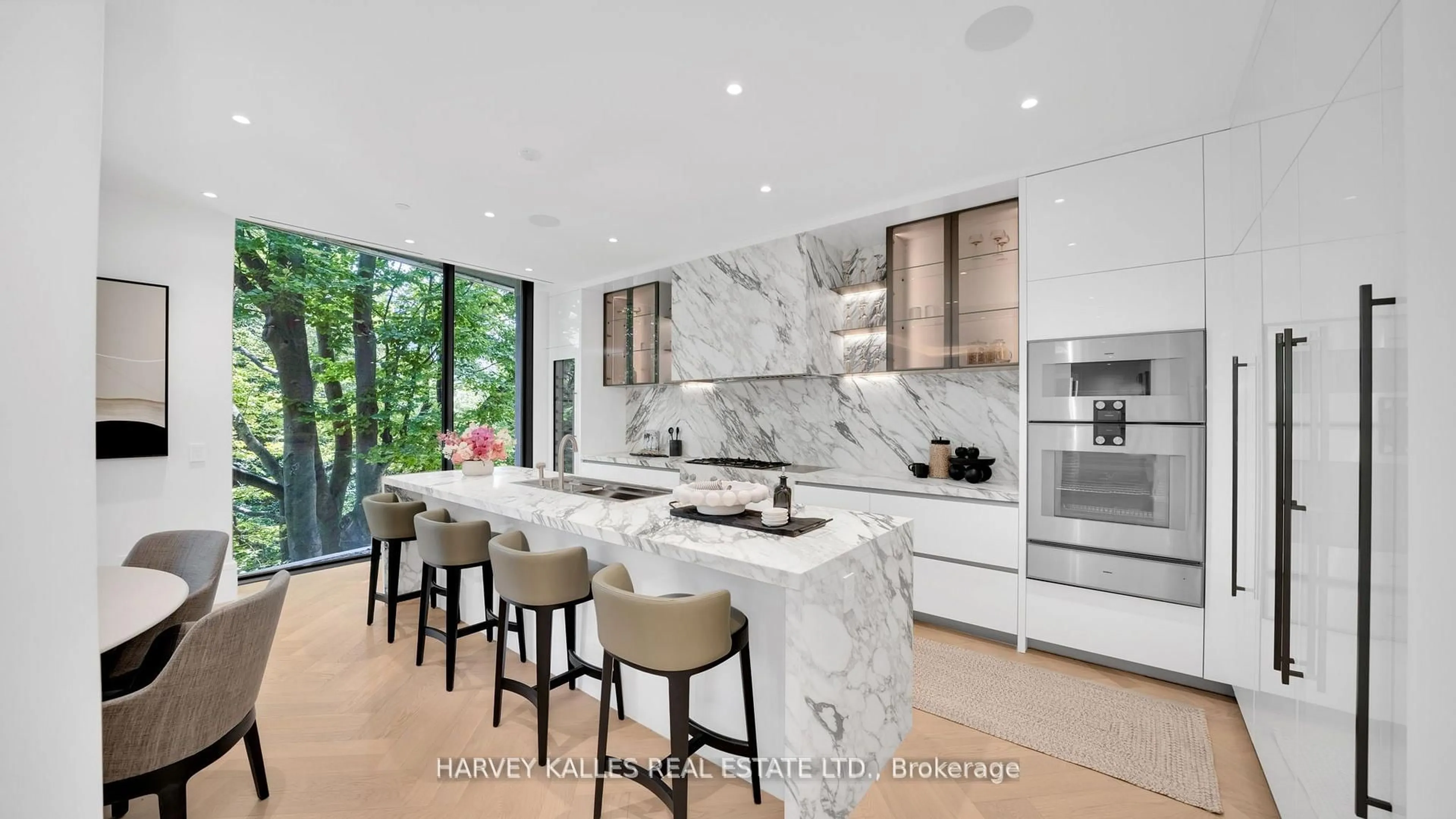 Contemporary kitchen, ceramic/tile floor for 7 Dale Ave #304, Toronto Ontario M4W 1K2