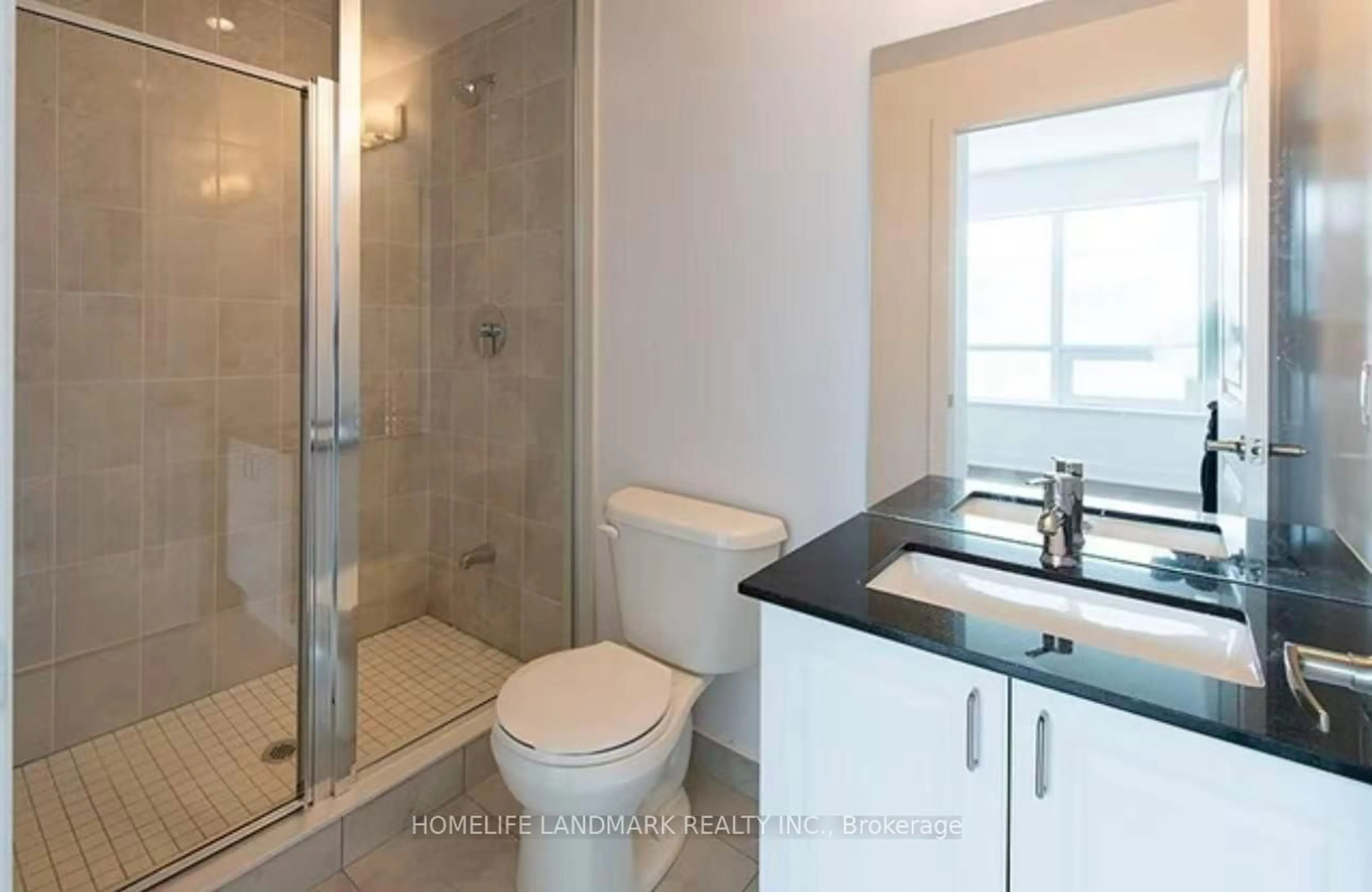 Standard bathroom, ceramic/tile floor for 7 Kenaston Gdns #806, Toronto Ontario M2K 0E9