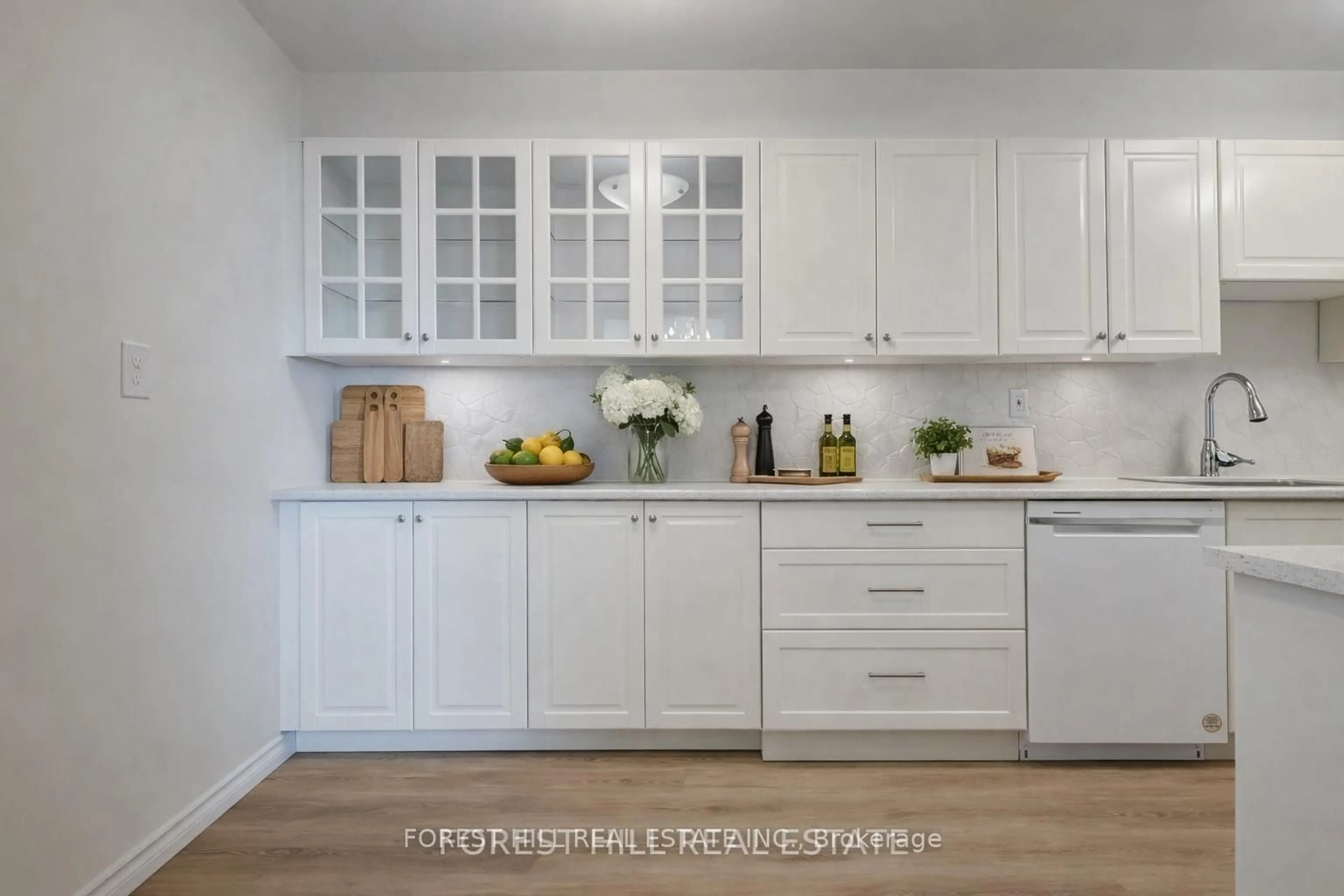 Contemporary kitchen, unknown for 100 Canyon Ave #606, Toronto Ontario M3H 5T9