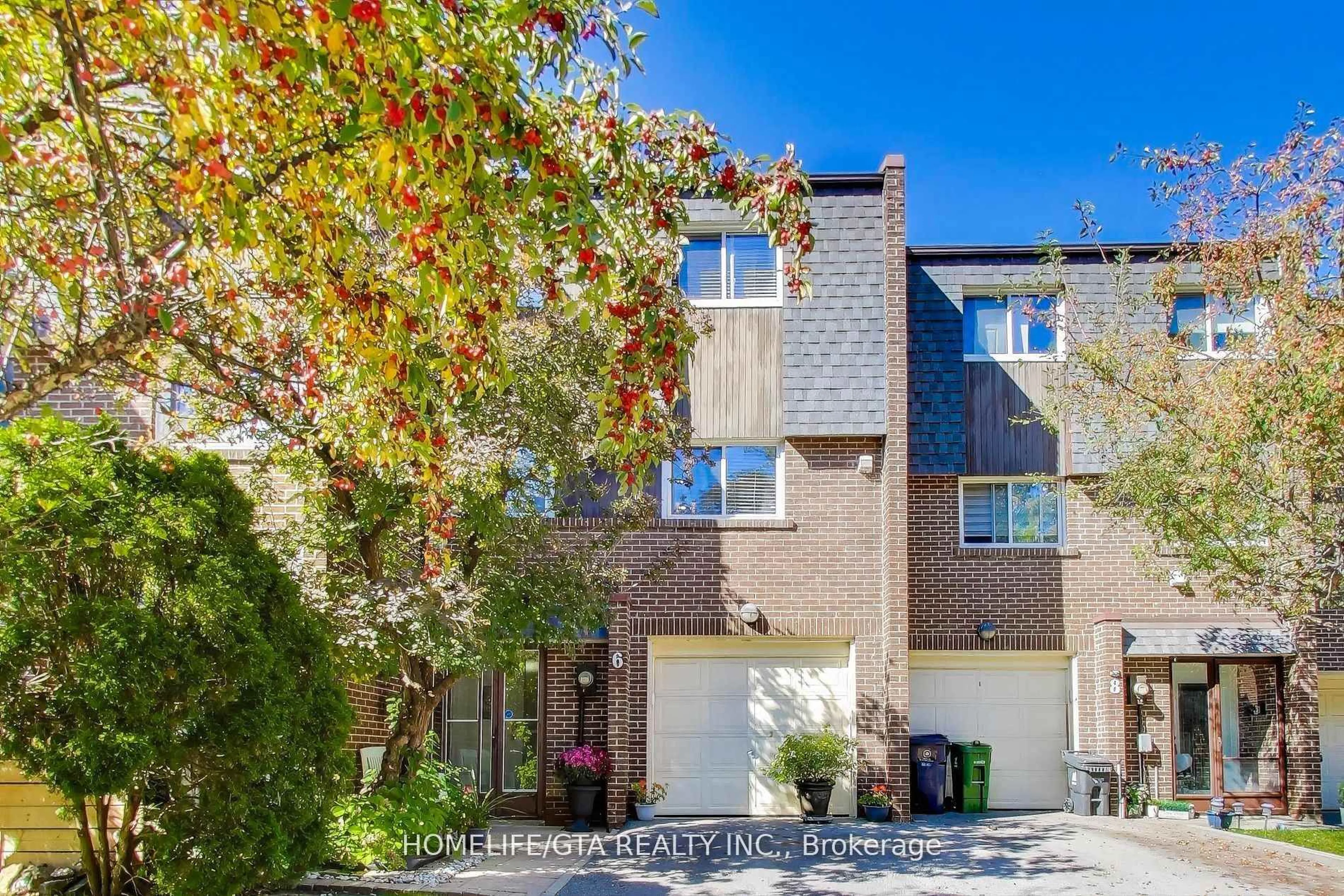Home with brick exterior material, street for 6 Windy Gfwy, Toronto Ontario M3C 3A7