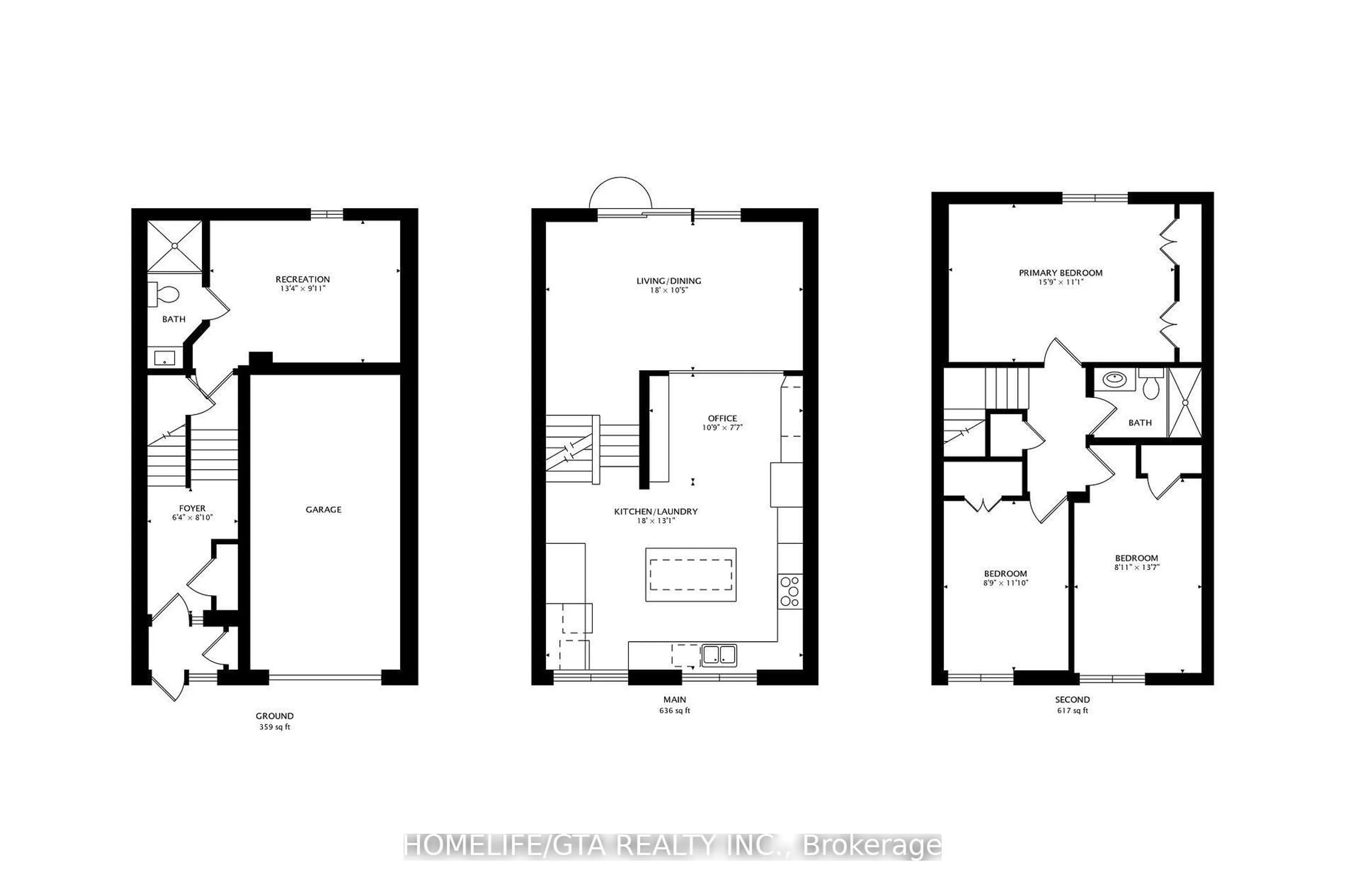 Floor plan for 6 Windy Gfwy, Toronto Ontario M3C 3A7