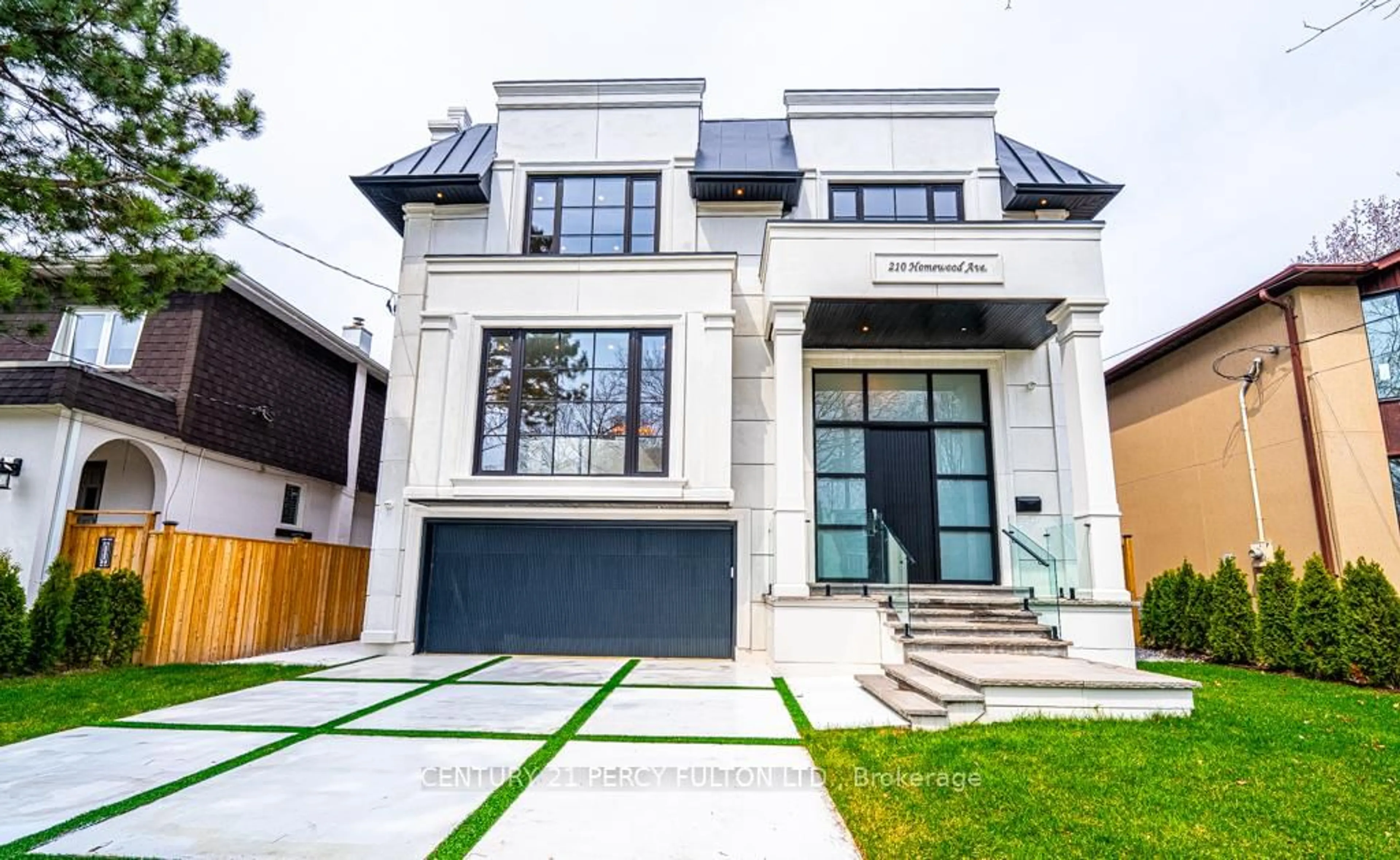 Home with brick exterior material, street for 210 Homewood Ave, Toronto Ontario M2M 1K6