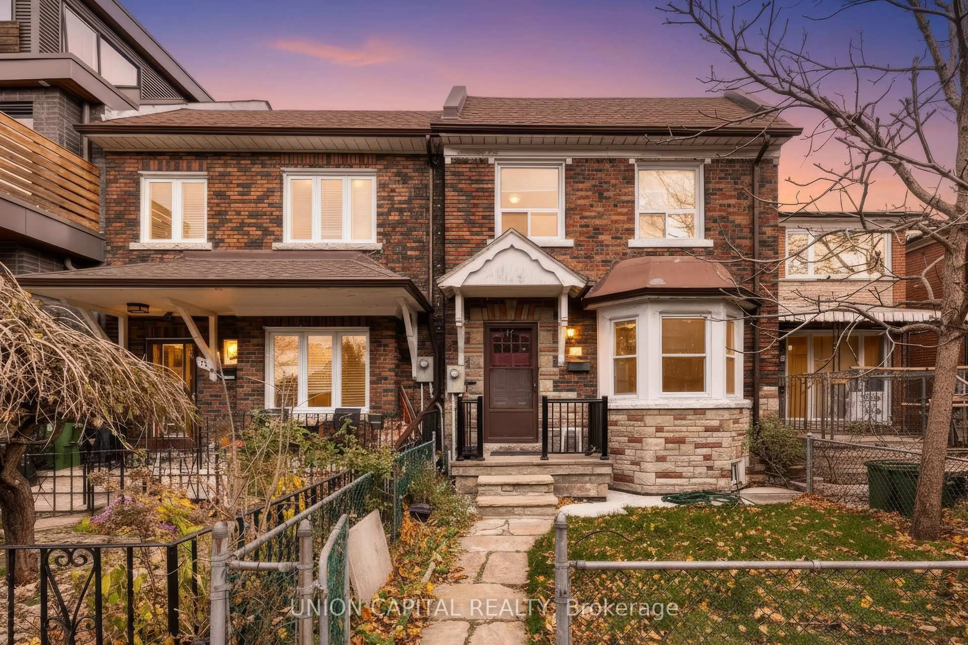Home with brick exterior material, street for 69 DENISON Ave, Toronto Ontario M5T 2M7
