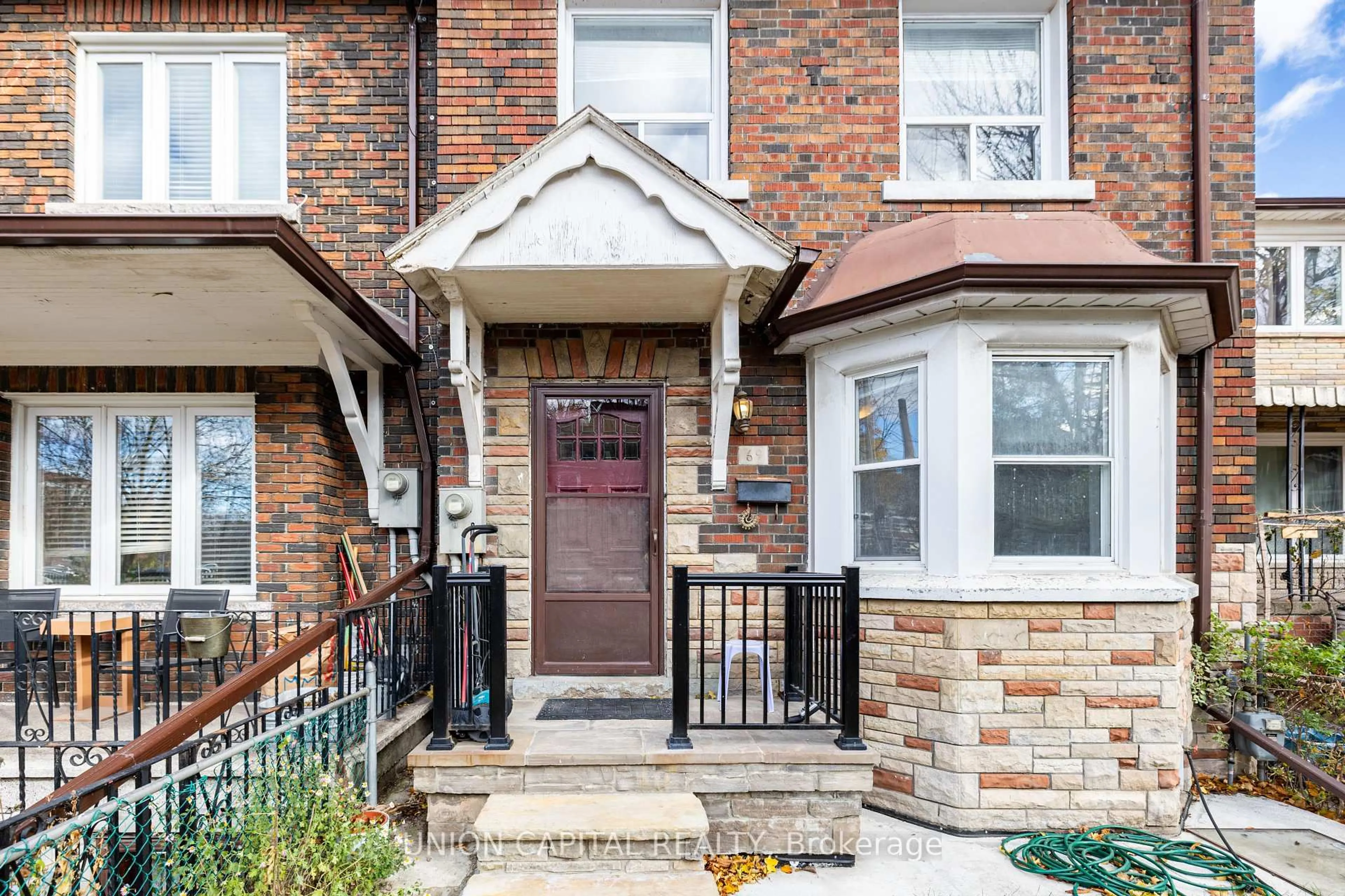 Home with brick exterior material, street for 69 DENISON Ave, Toronto Ontario M5T 2M7