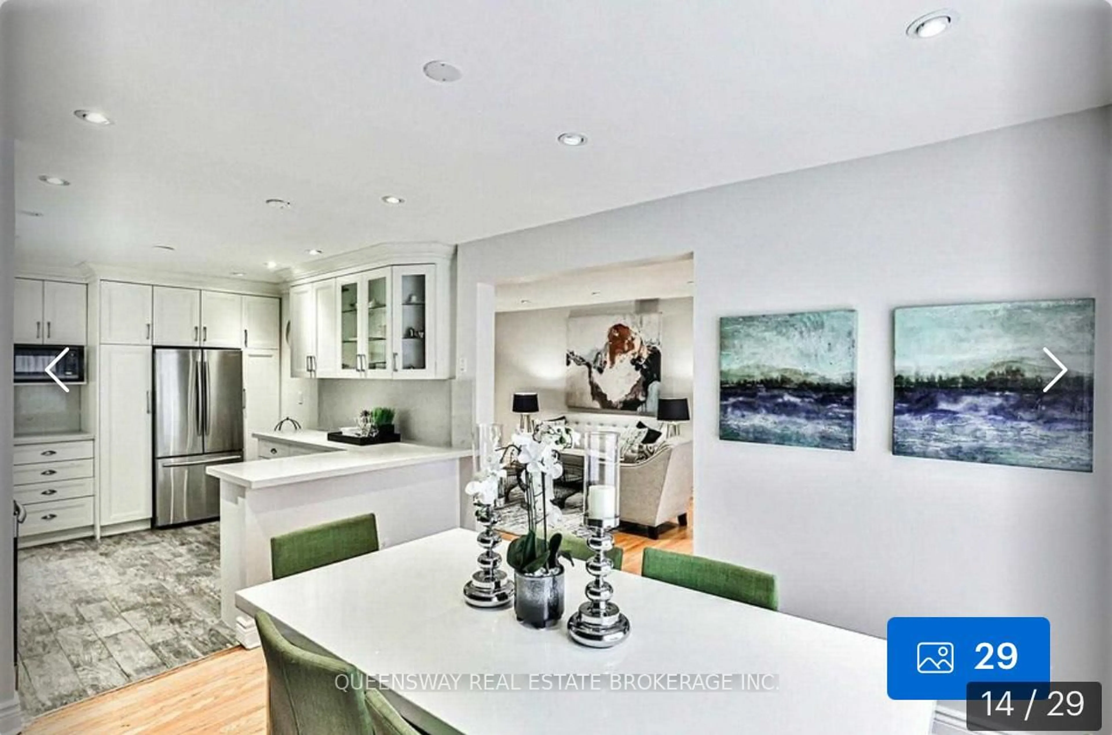 Open concept kitchen, unknown for 14 Fontainbleau Dr, Toronto Ontario M2M 1N9