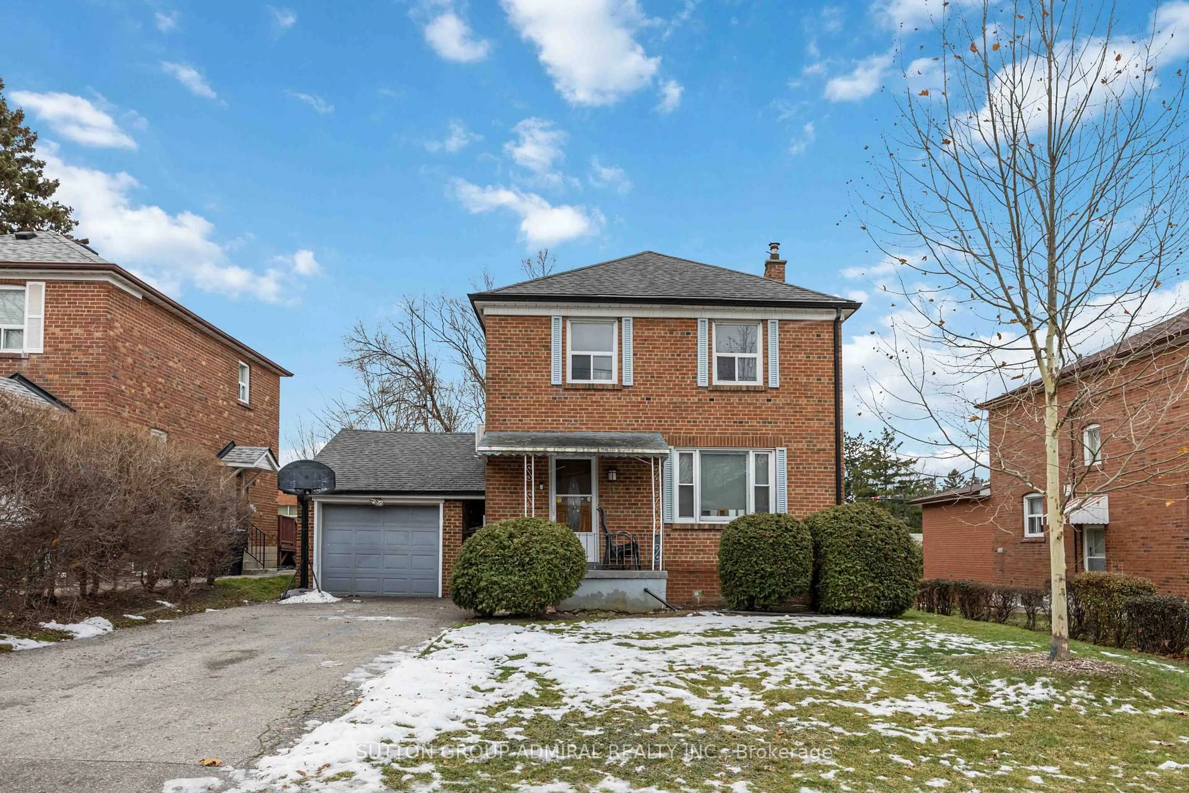 Home with brick exterior material, street for 31 Dell Park Ave, Toronto Ontario M6B 2T5