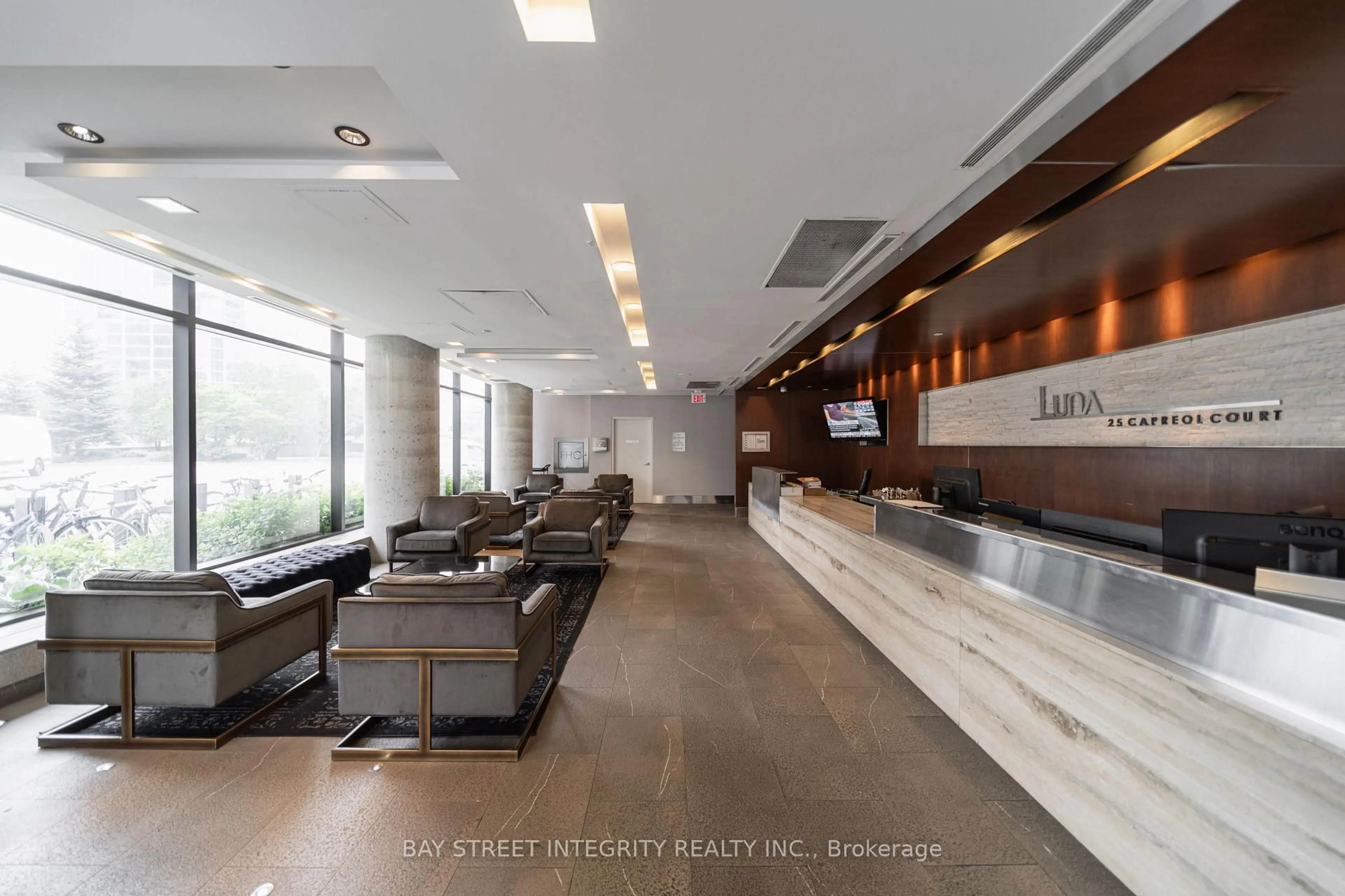 Lobby for 25 Capreol Crt #1103, Toronto Ontario M5V 3Z7