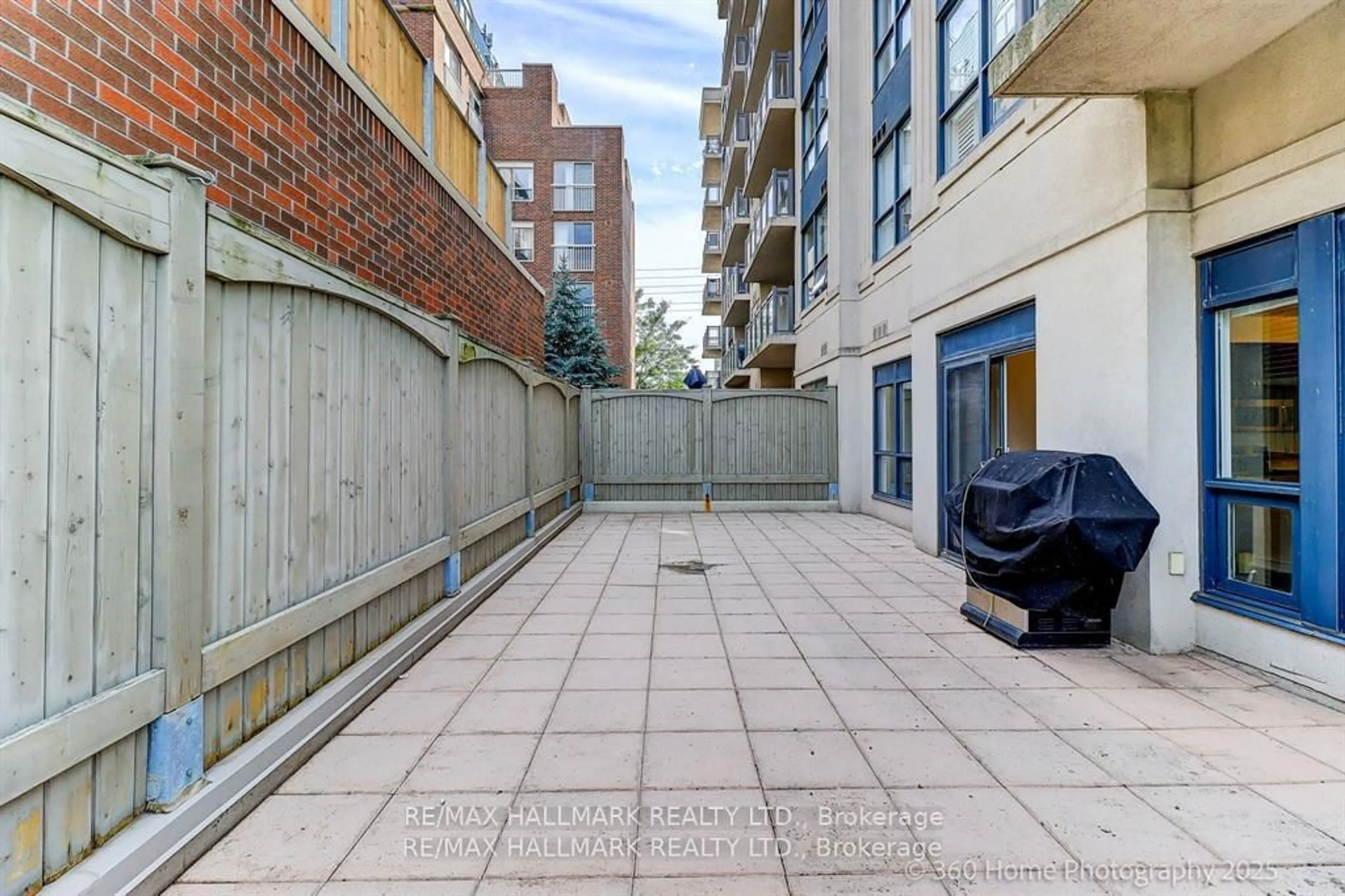 Patio, unknown for 872 Sheppard Ave #105, Toronto Ontario M3H 5V5