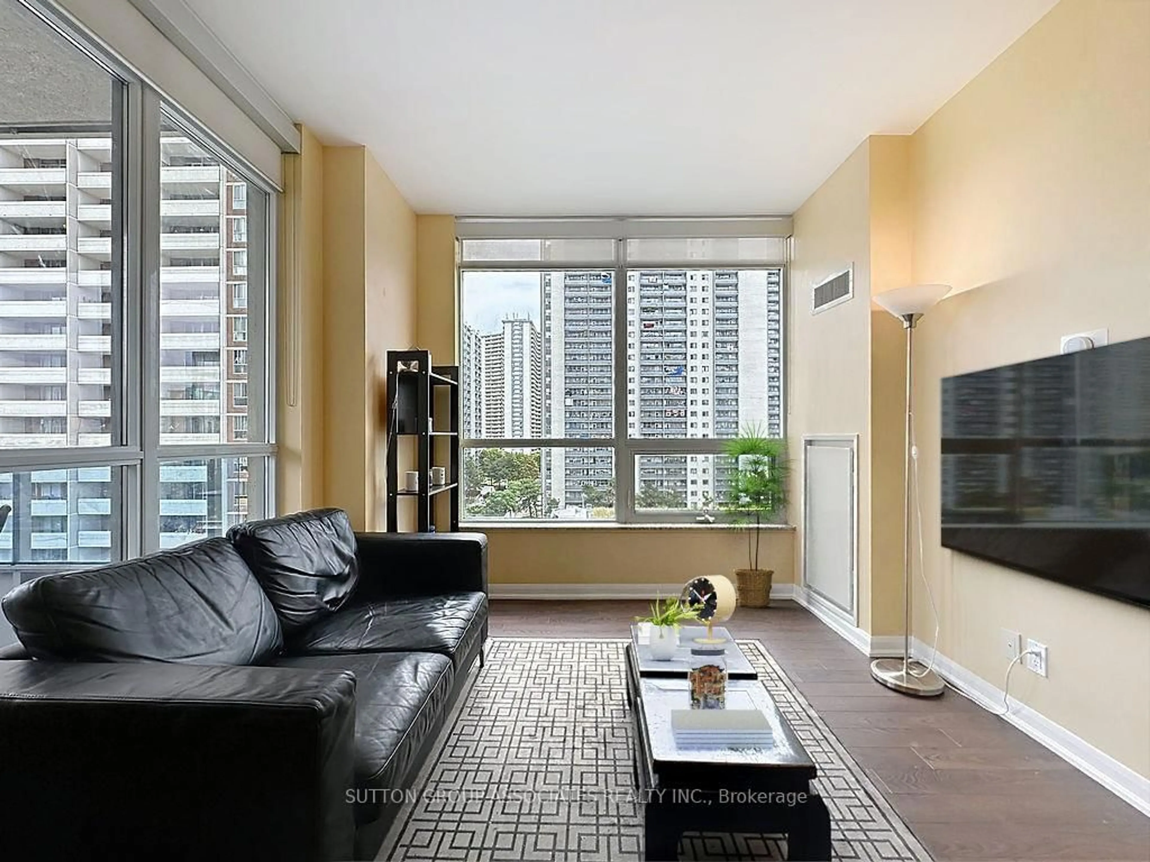 Living room with furniture, unknown for 500 Sherbourne St #603, Toronto Ontario M4X 1L1