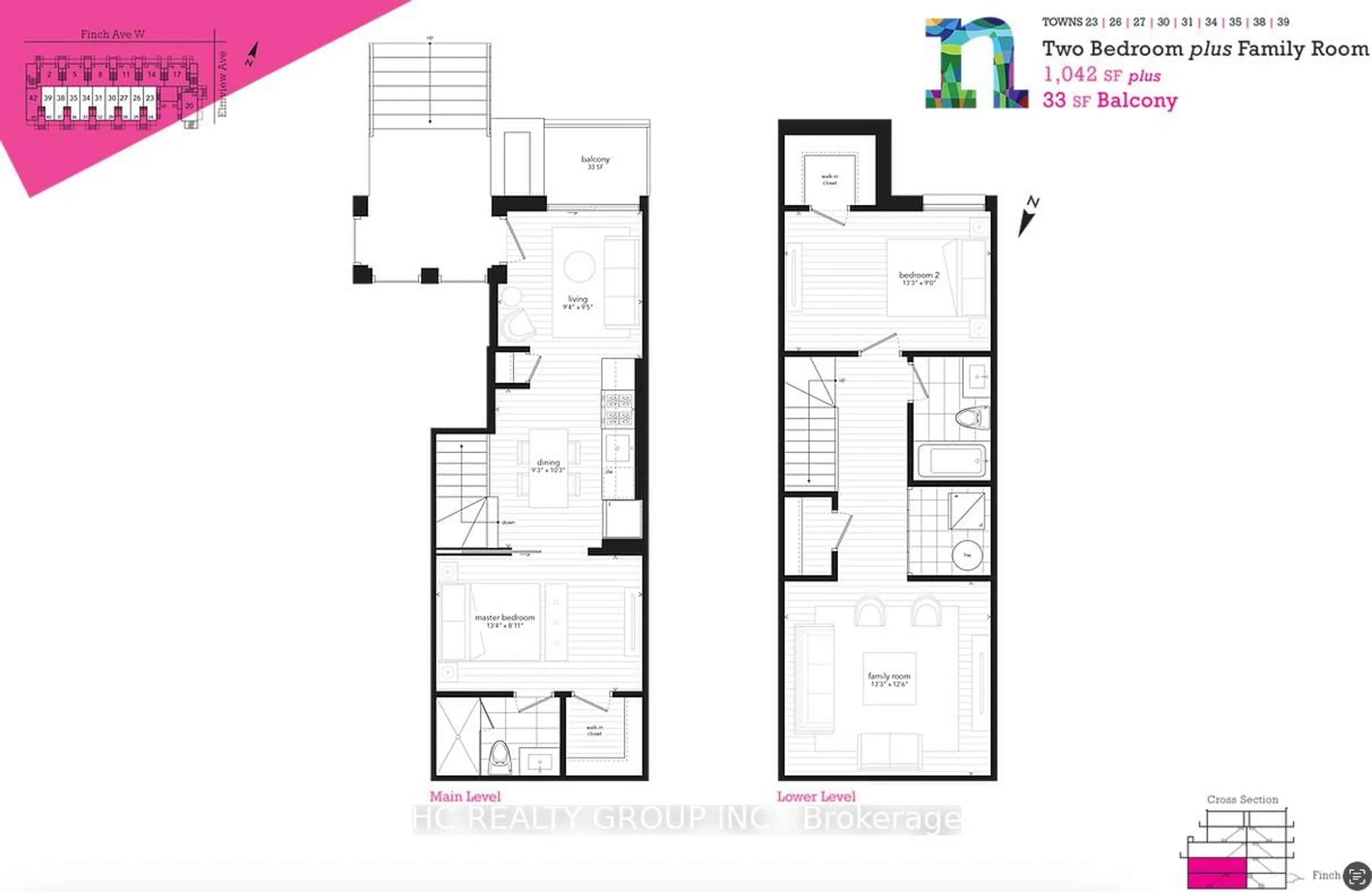 Floor plan for 57 Finch Ave #31, Toronto Ontario M2N 0K9