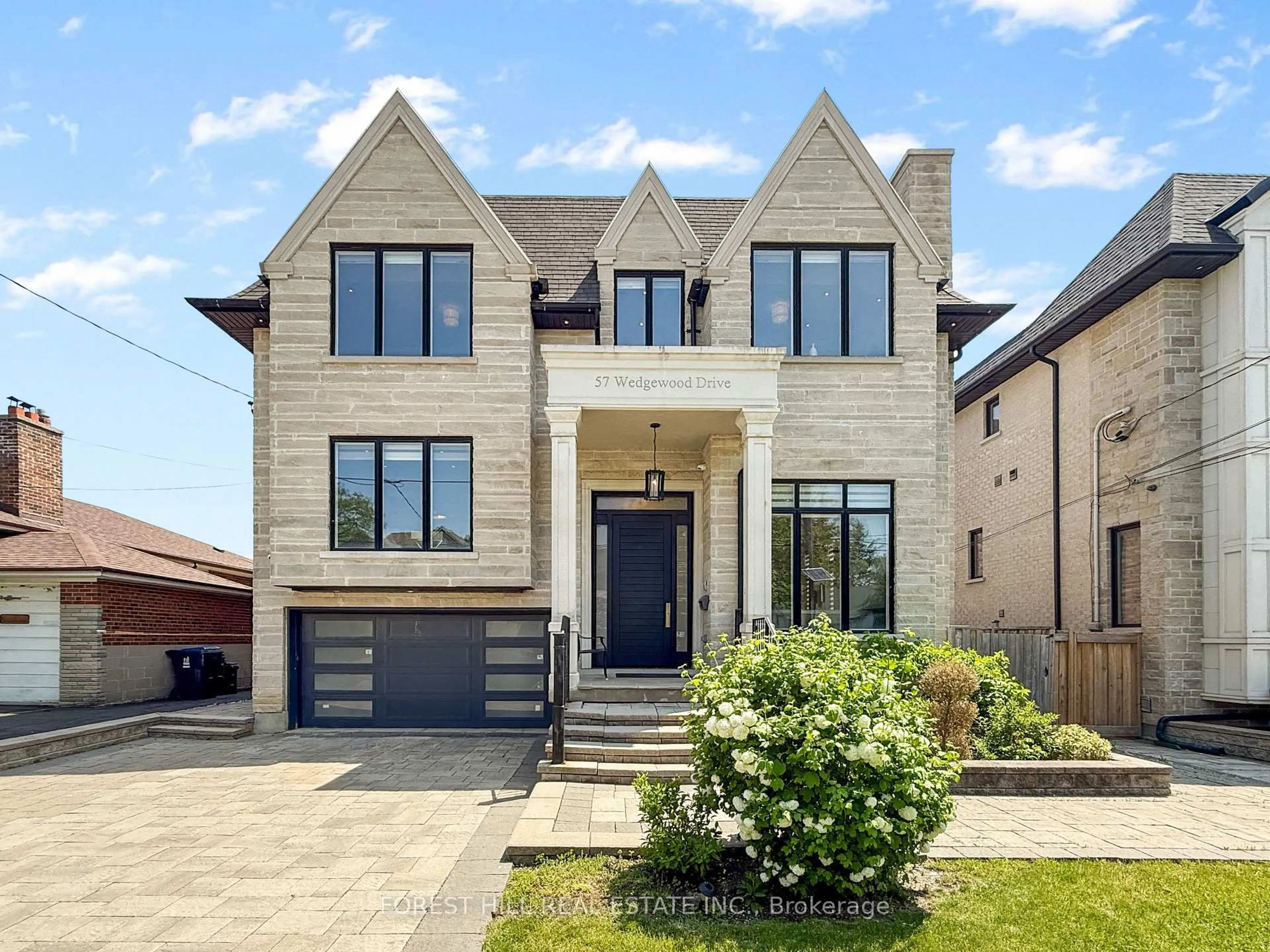 Home with brick exterior material, street for 57 Wedgewood Dr, Toronto Ontario M2M 2H4