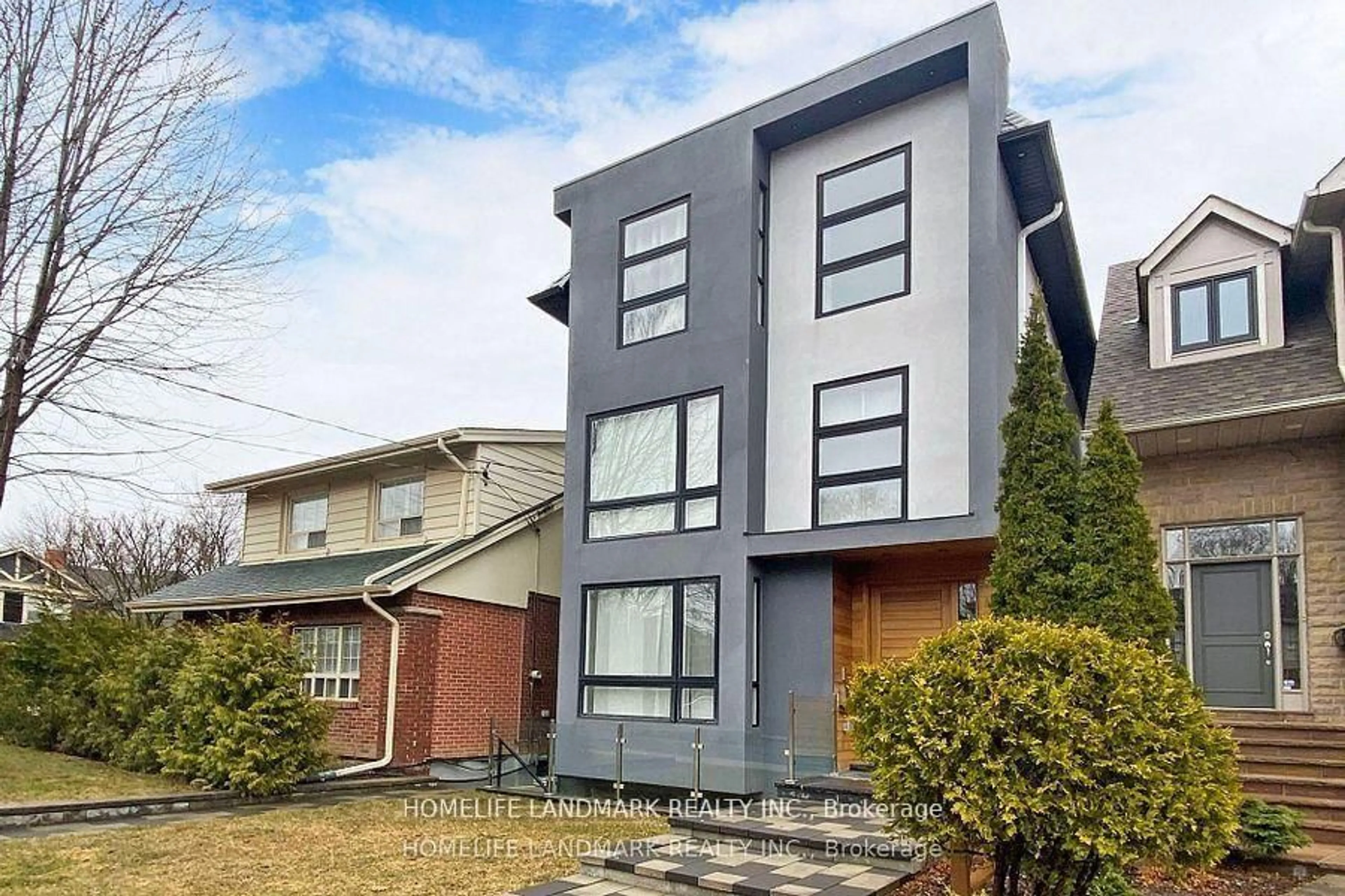 Home with brick exterior material, street for 301 Jedburgh Rd, Toronto Ontario M5M 3K5