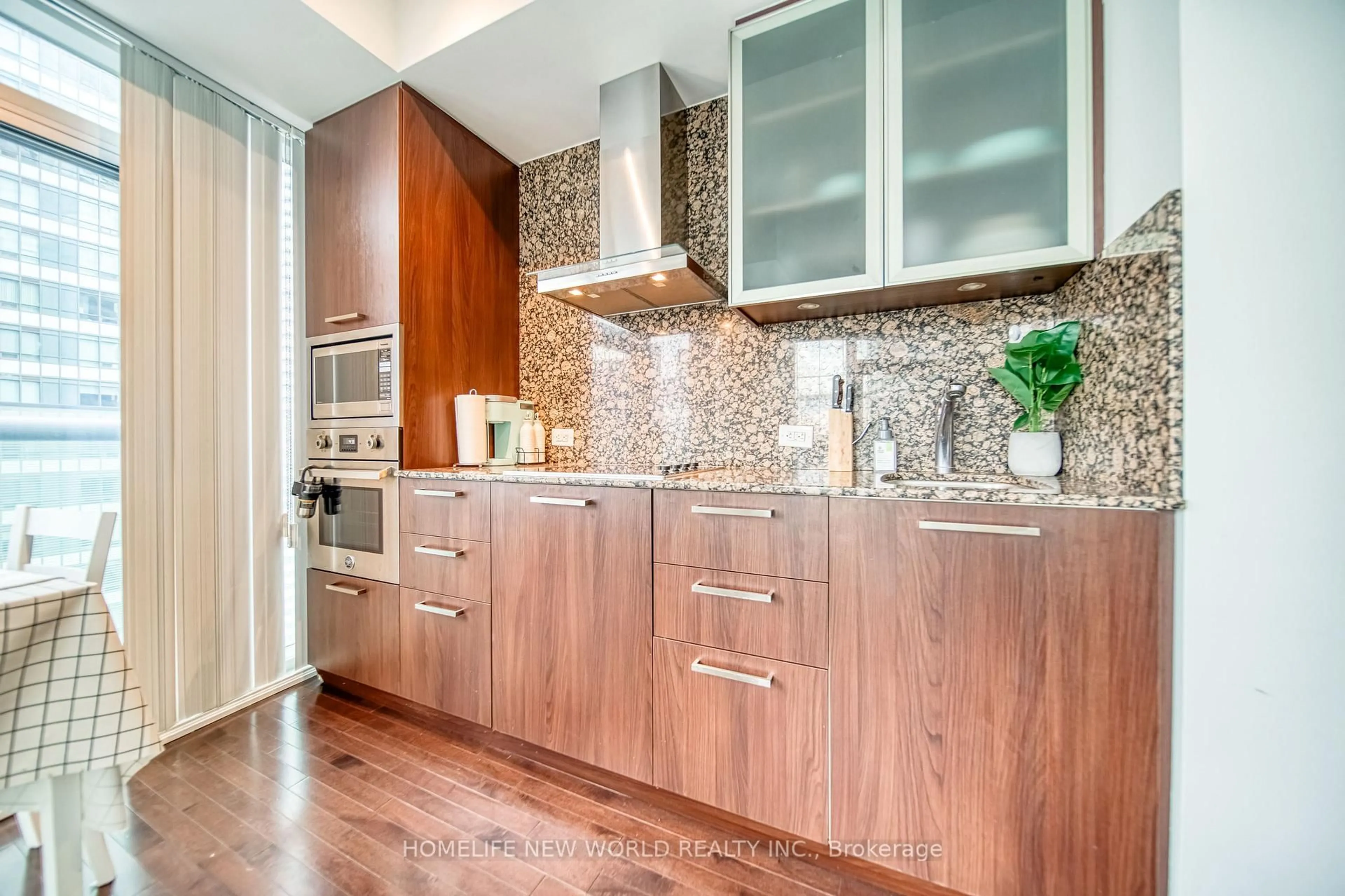 Contemporary kitchen, unknown for 14 York St #3411, Toronto Ontario M5J 0B1